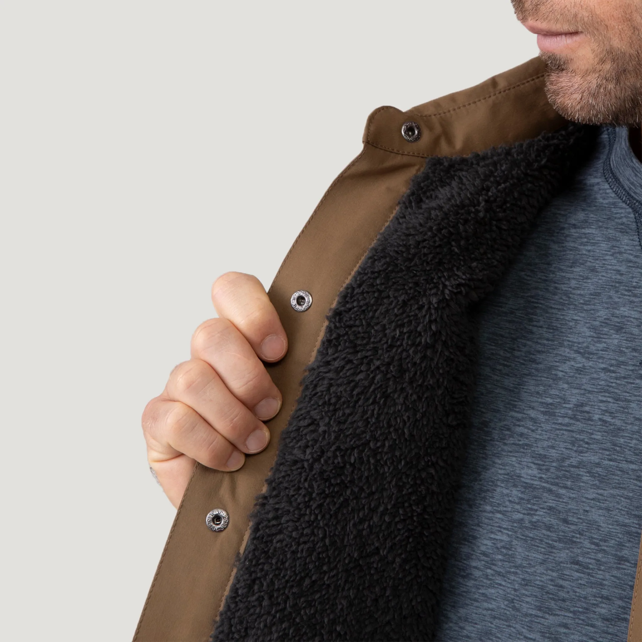 Men's Excursion Sherpa Lined Jacket sold by Free Country product image thumbnail 2