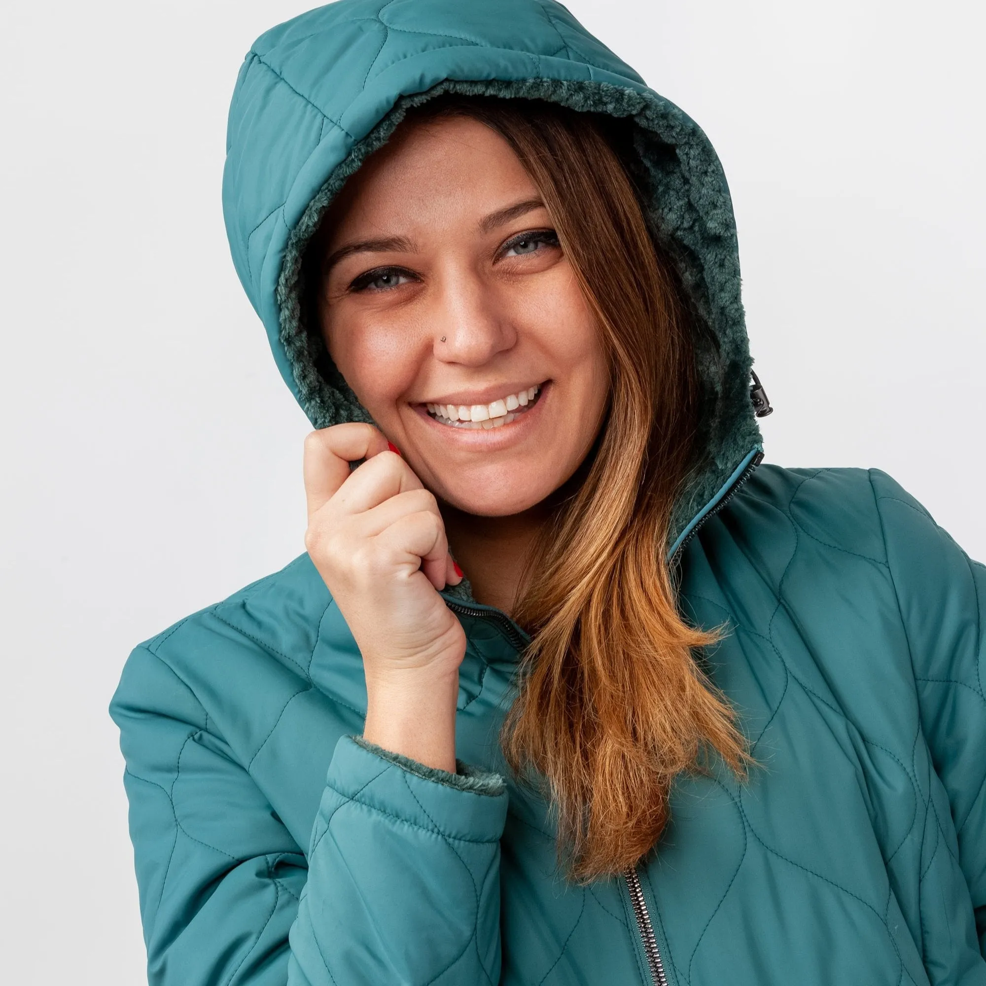 Women's Petite Cloud Lite Reversible Jacket sold by Free Country product image thumbnail 3