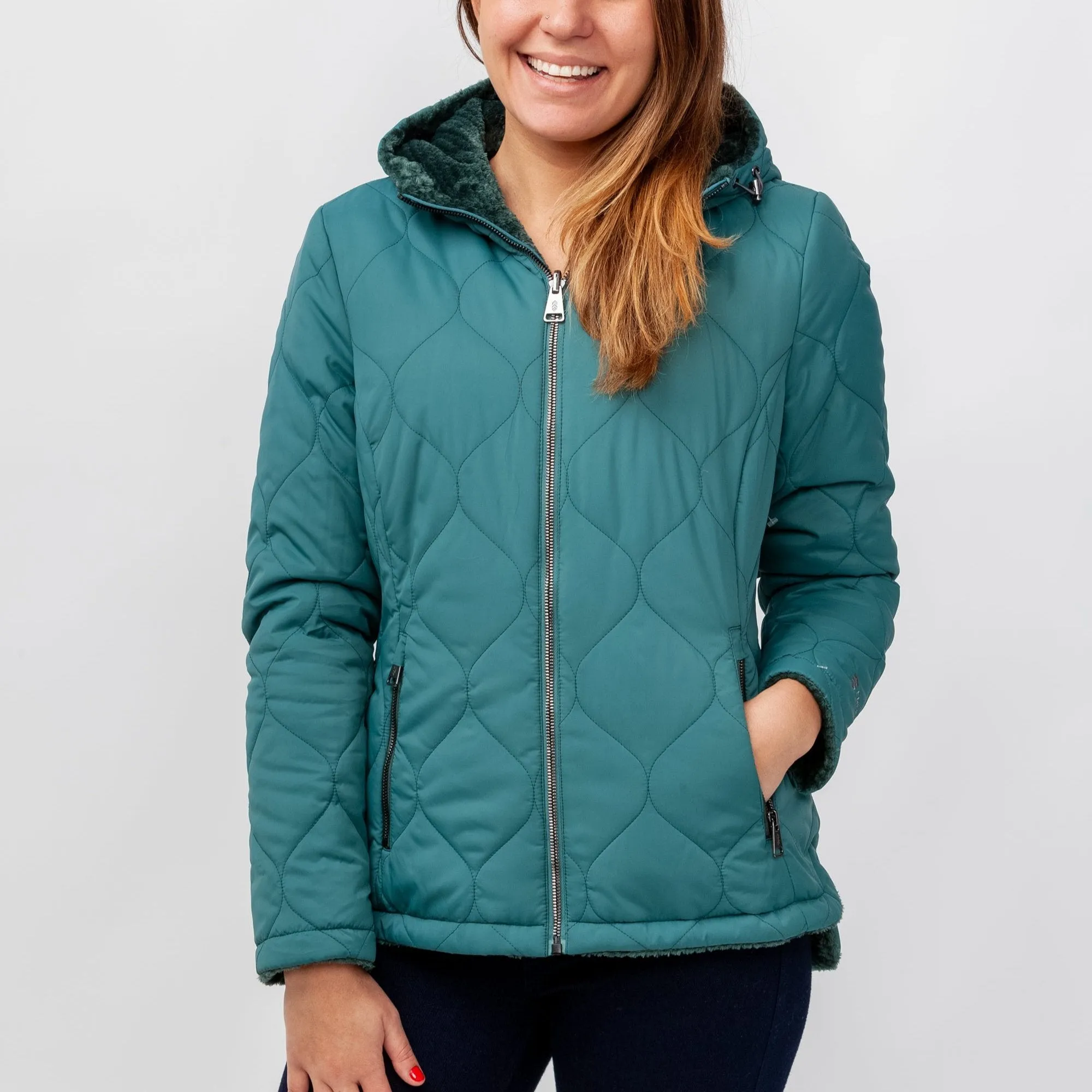 Women's Petite Cloud Lite Reversible Jacket sold by Free Country