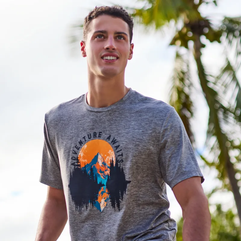 Men's Super Soft Short Sleeve Crew Tee - 2 Pack made by Free Country