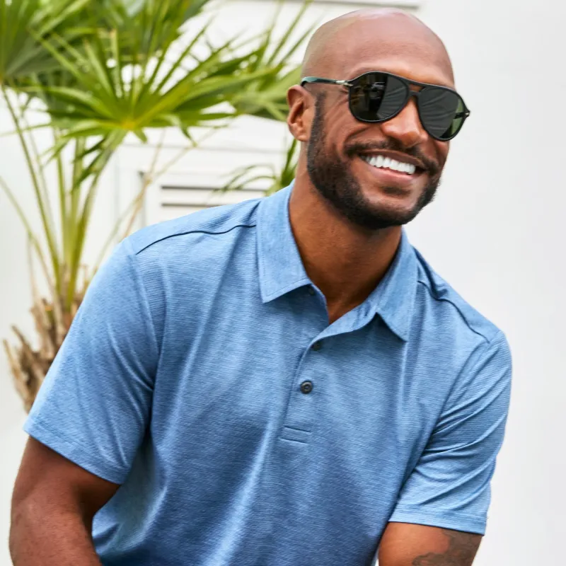 Men's SunFree UPF Polo Shirt made by Free Country