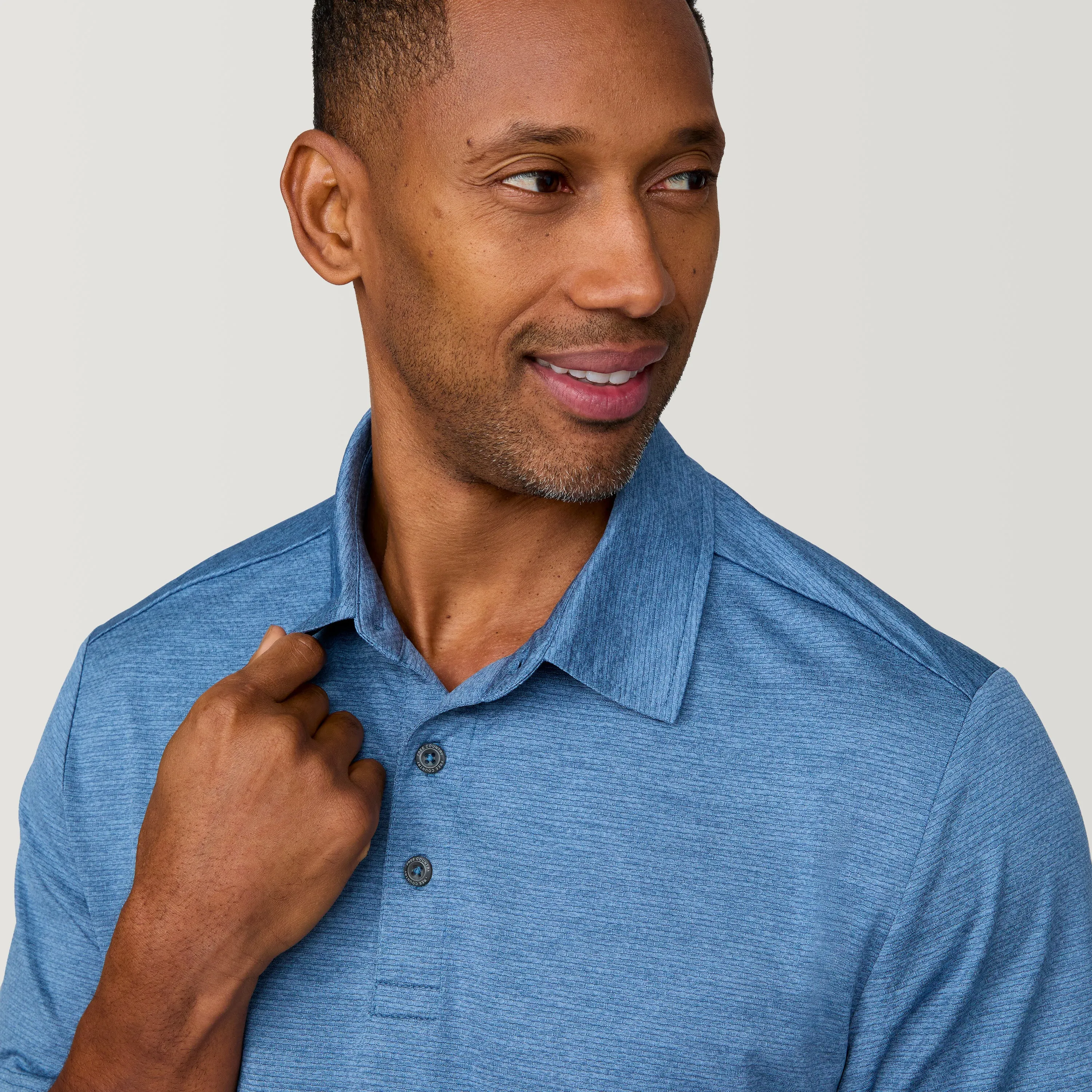 Men's SunFree UPF Polo Shirt sold by Free Country product image thumbnail 3