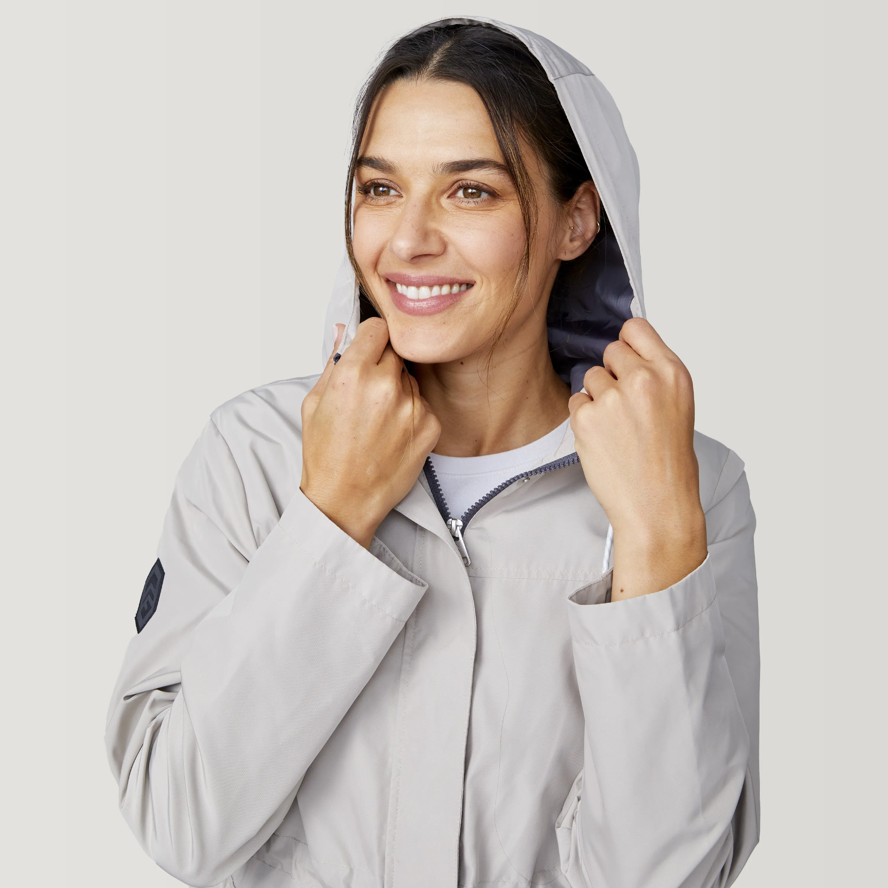 Women's Rain Away Anorak Rain Jacket sold by Free Country product image thumbnail 2