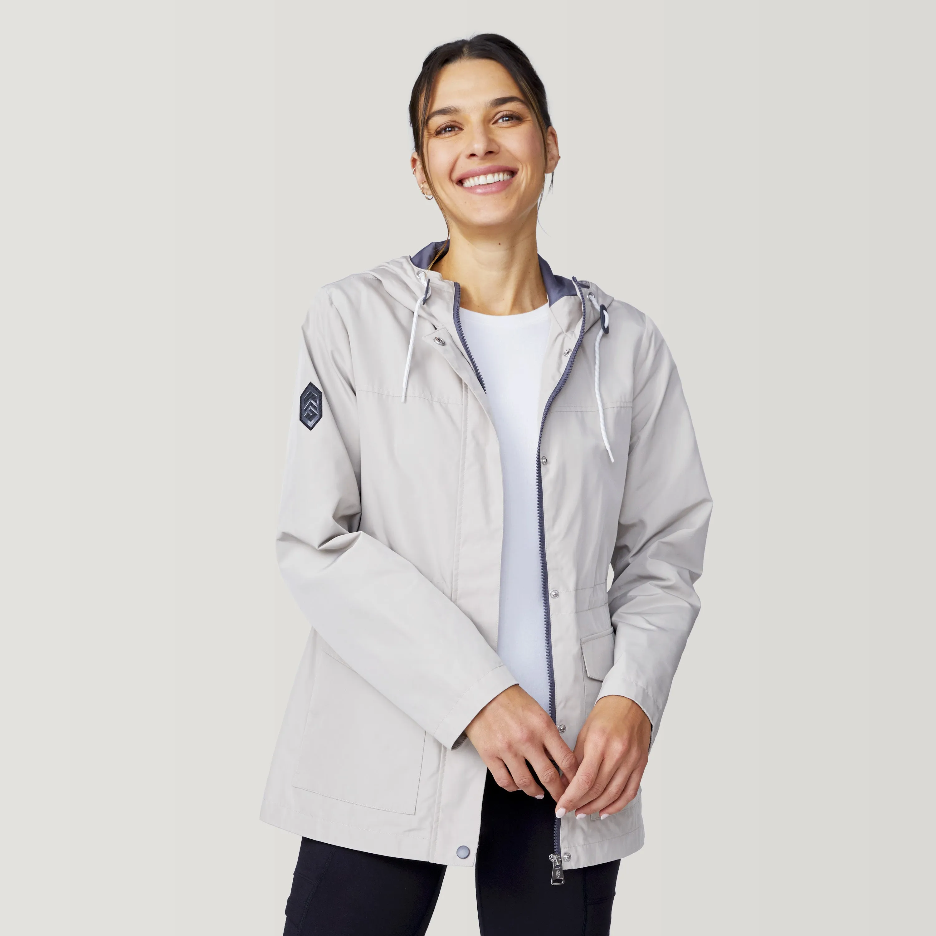 Women's Rain Away Anorak Rain Jacket sold by Free Country product image thumbnail 3