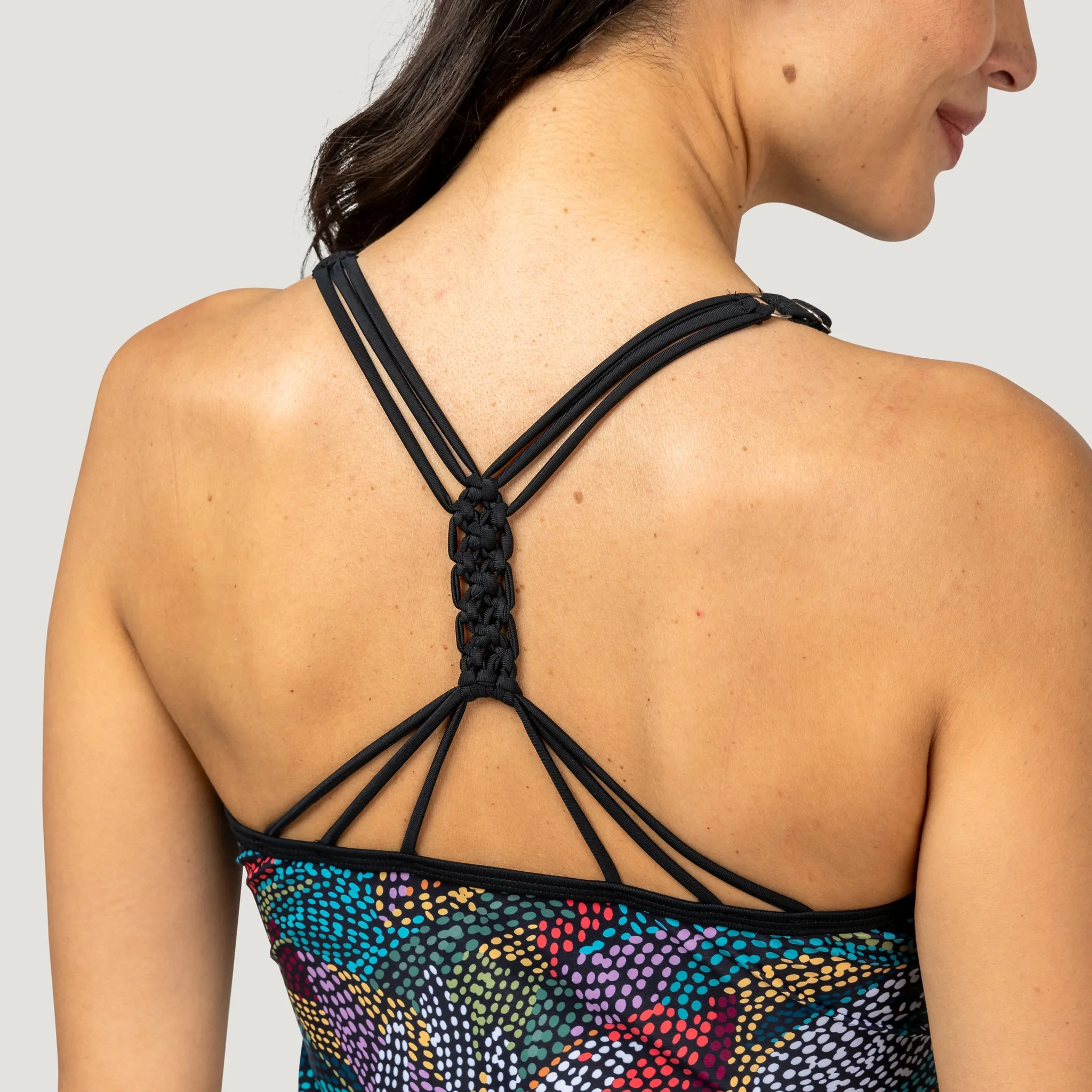 Women's Fresco Macrame Back Tankini Top sold by Free Country product image thumbnail 2