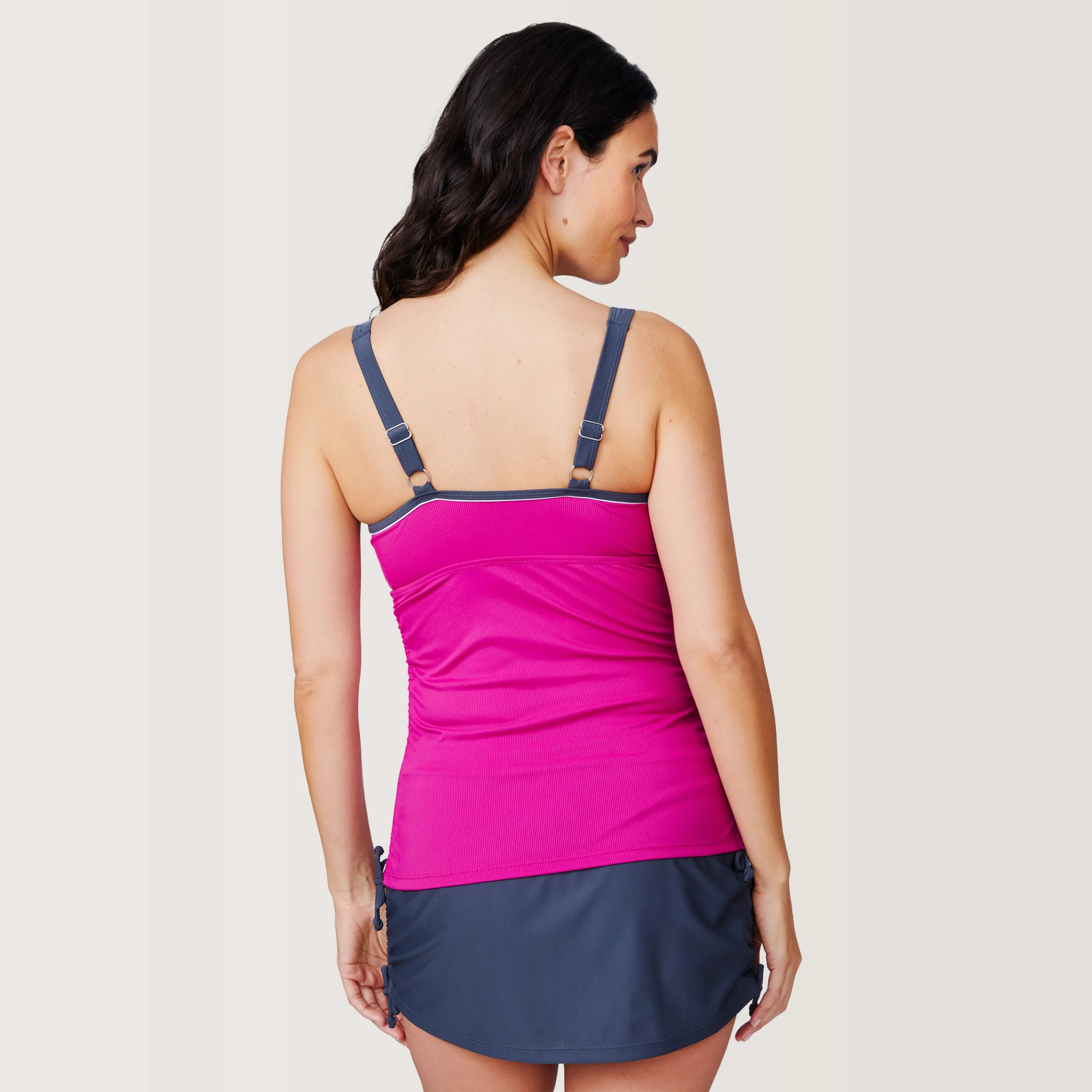 Women's Double Strap Tankini Top sold by Free Country product image thumbnail 5