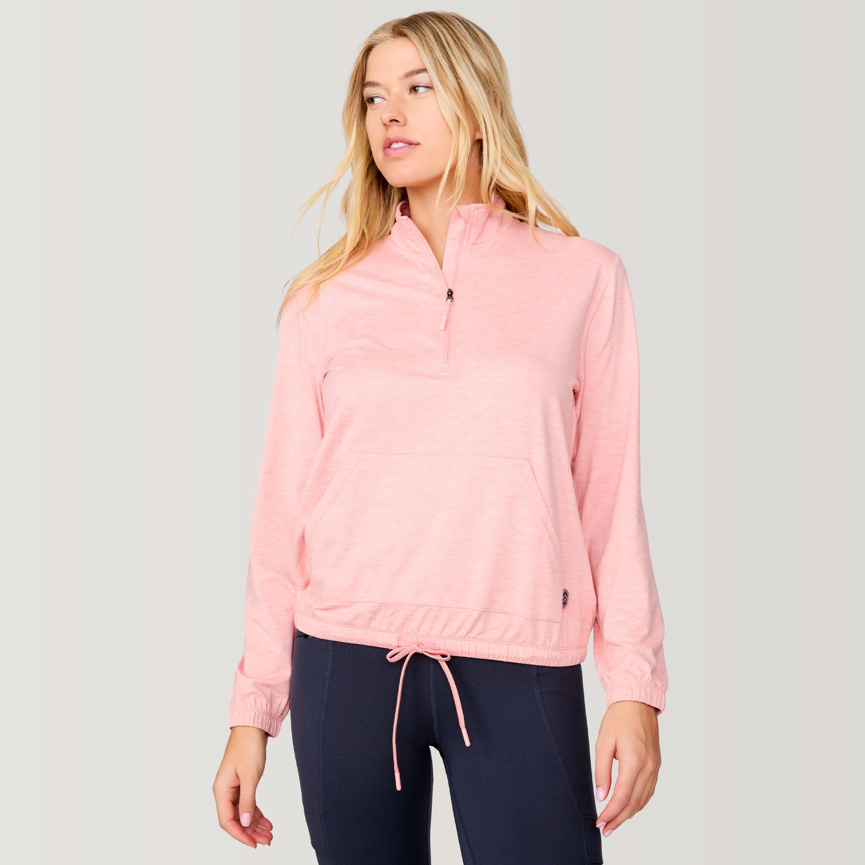 Women's Cloud Knit Half Zip Pullover sold by Free Country product image thumbnail 3