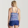 Women's Cascade Ikat 2-in-1 Keyhole Tankini Top sold by Free Country