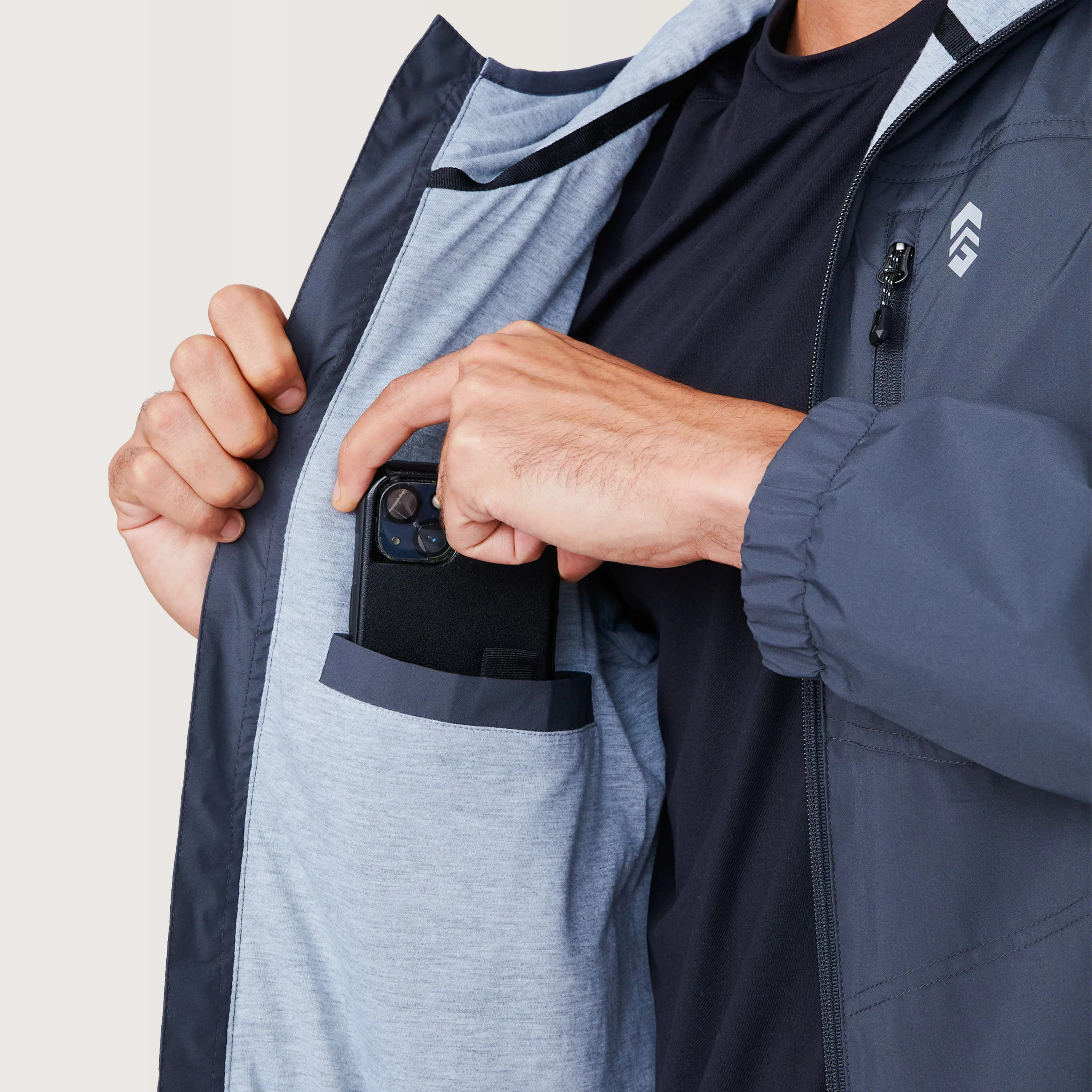 Men's Agile II Windshear Jacket sold by Free Country product image thumbnail 4