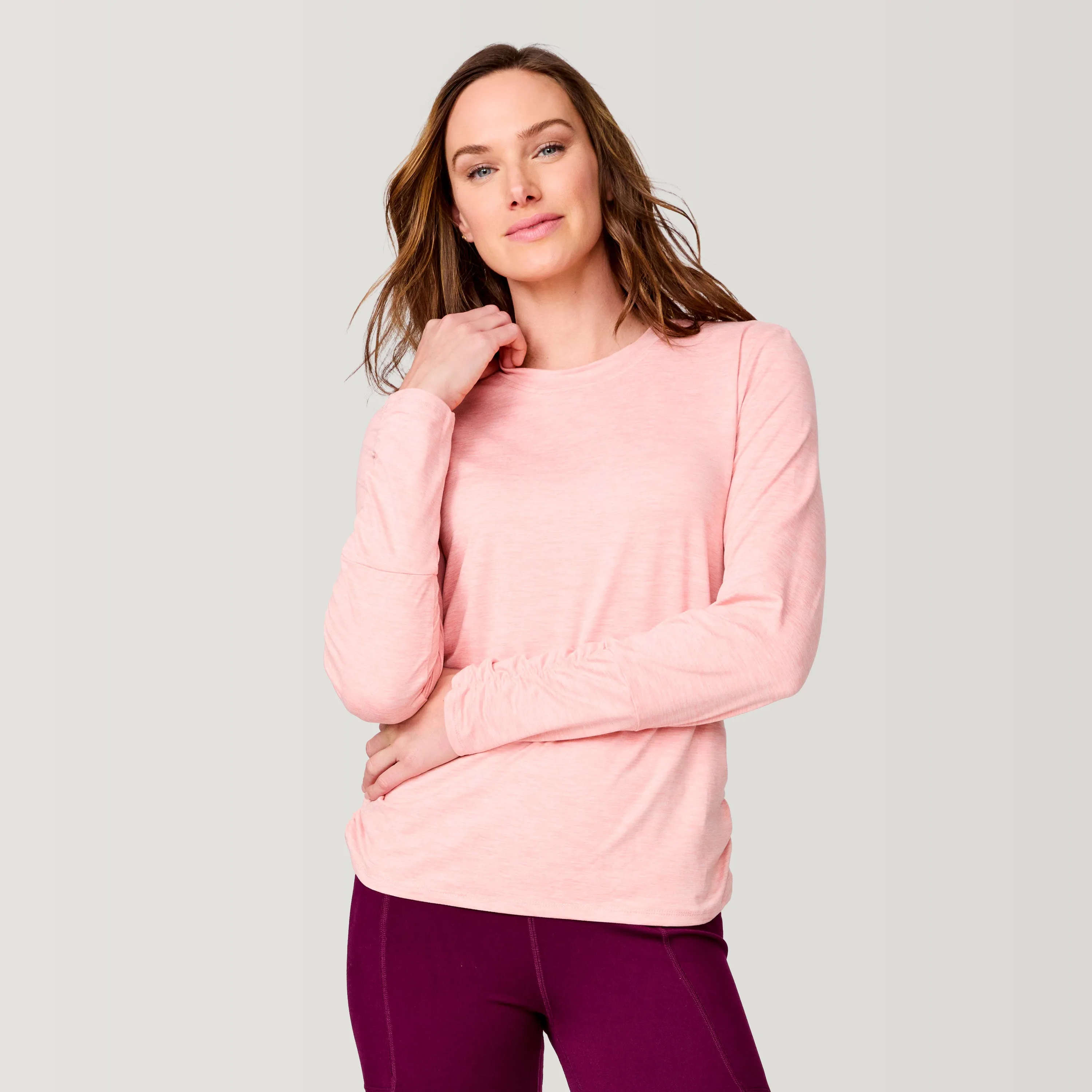 Women's Cloud Knit Crew Neck Top sold by Free Country product image thumbnail 5