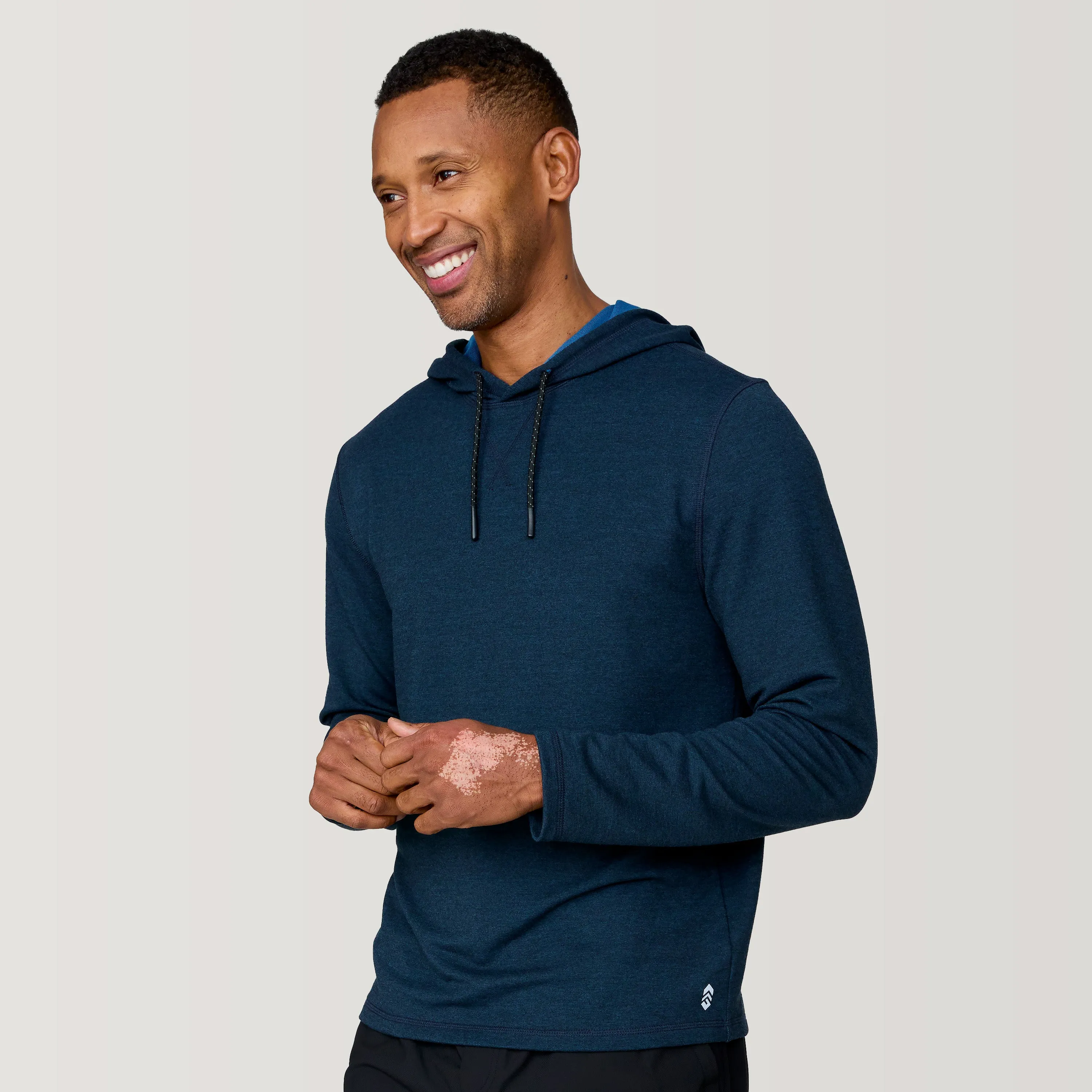 Men's Heather Terry Hoodie sold by Free Country product image thumbnail 4