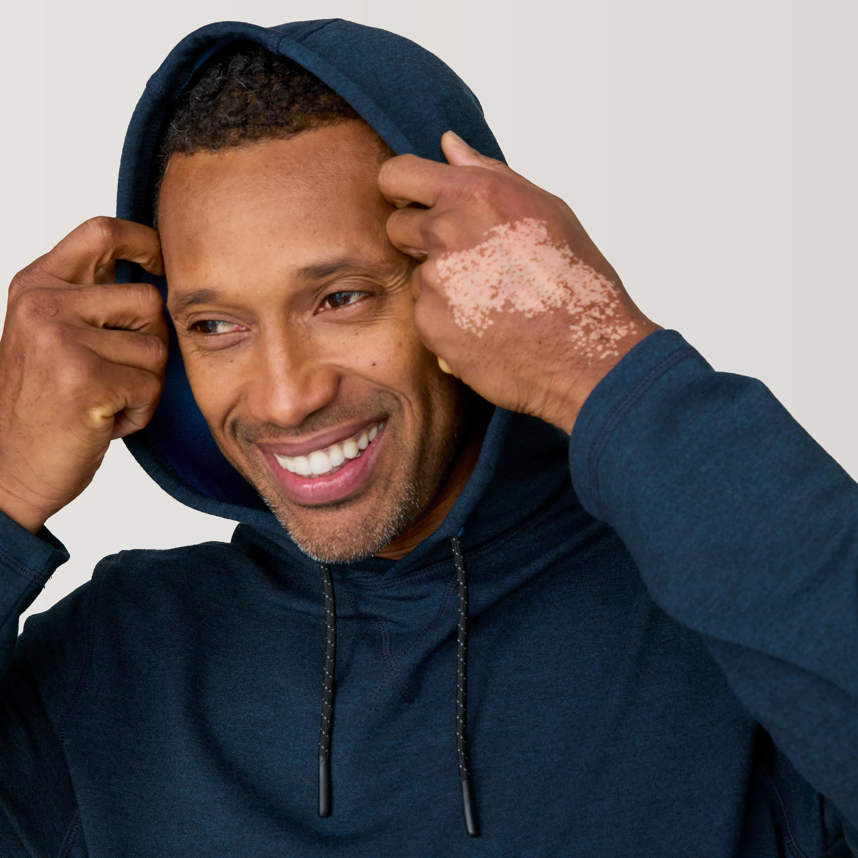 Men's Heather Terry Hoodie sold by Free Country product image thumbnail 5