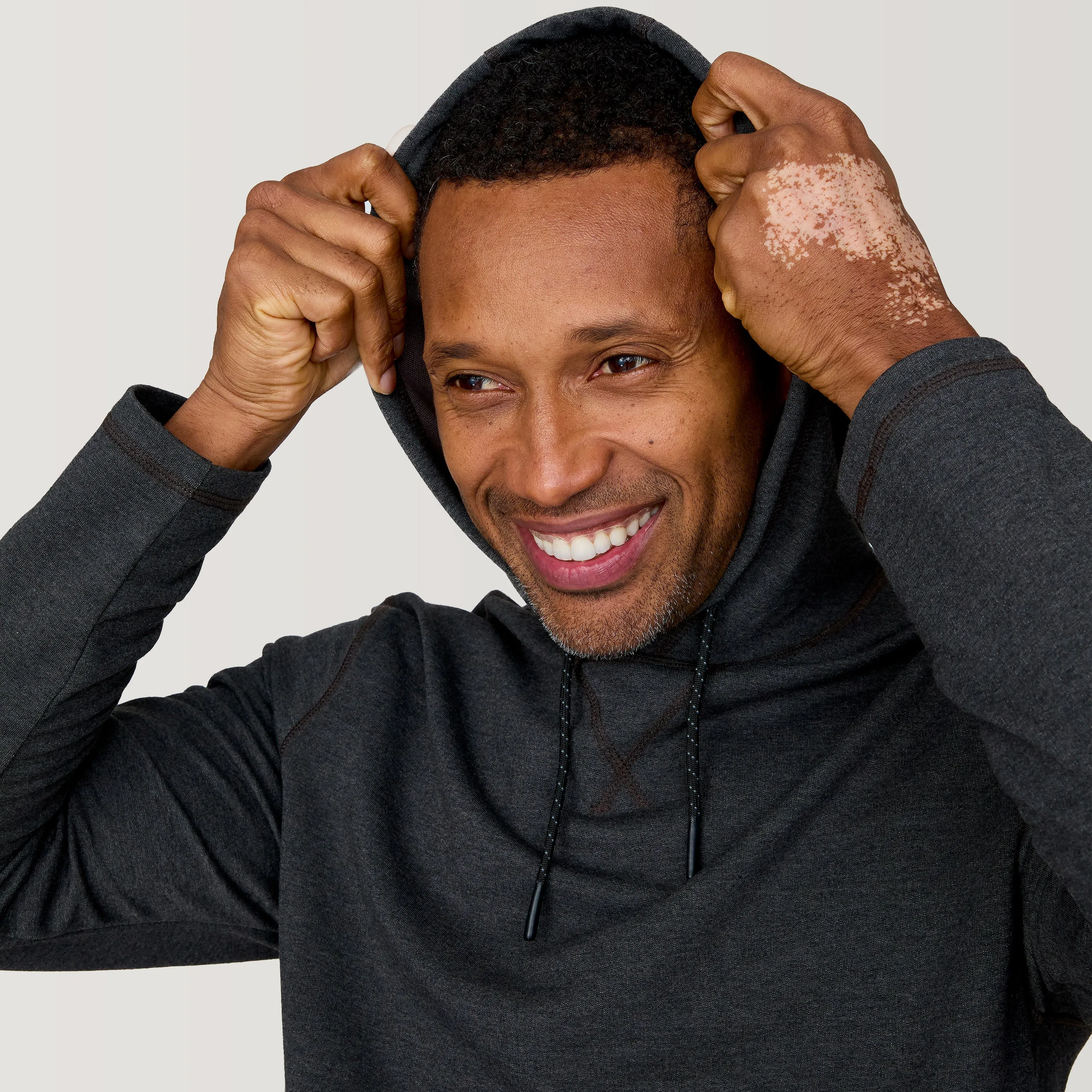 Men's Heather Terry Hoodie sold by Free Country product image thumbnail 2