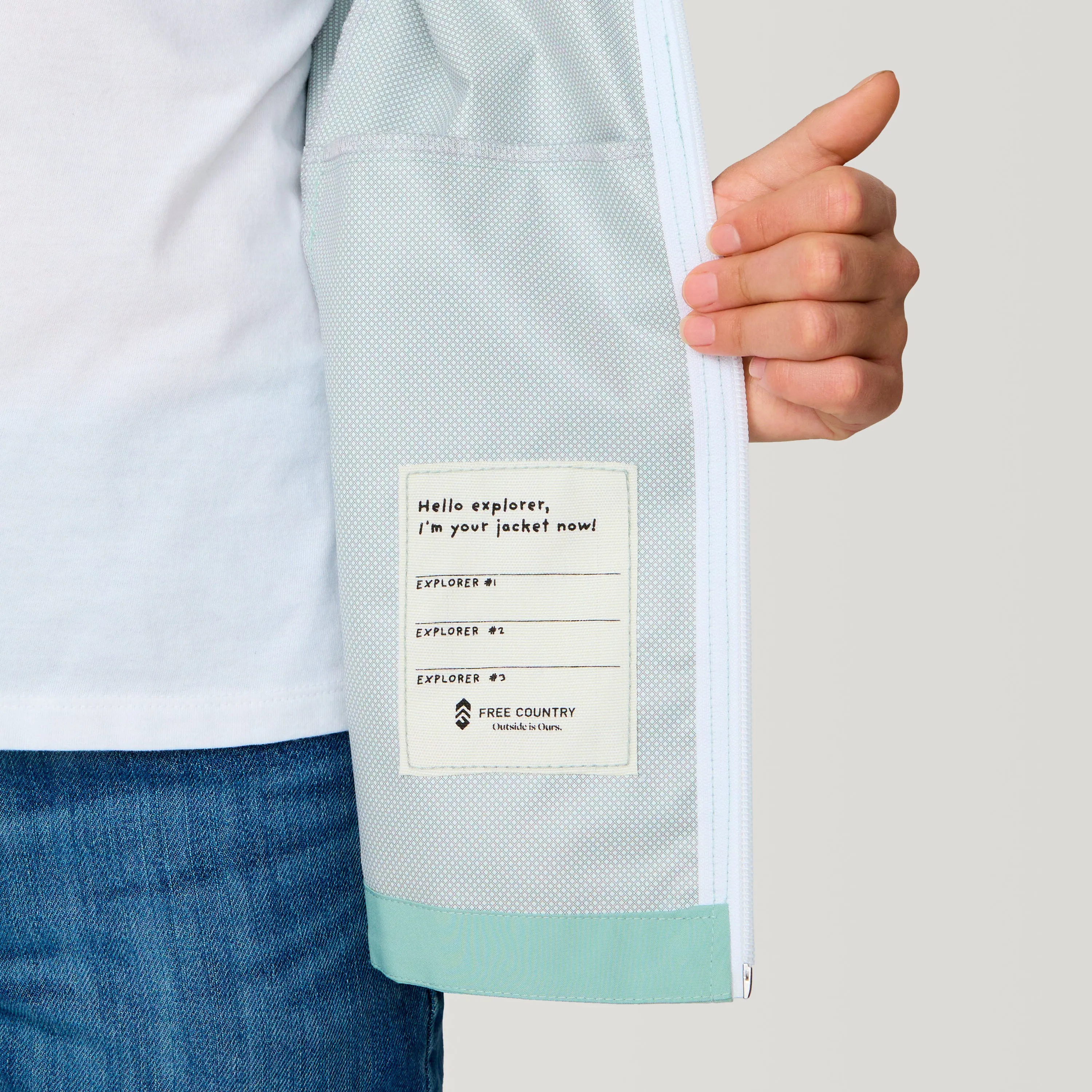 Girls' Recess X2O Rain Jacket sold by Free Country product image thumbnail 4