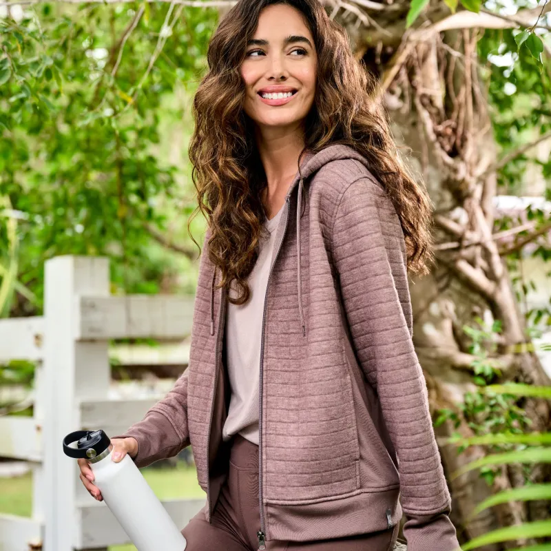 Women's UltraFill Fleece Zip Hoodie sold by Free Country