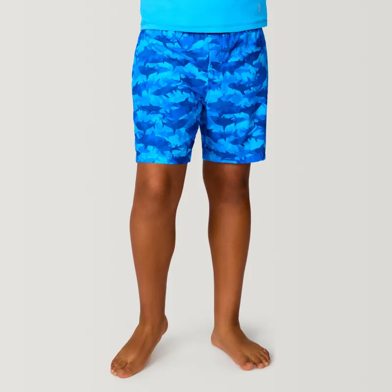 Boys' Shark Academy Swim Short sold by Free Country
