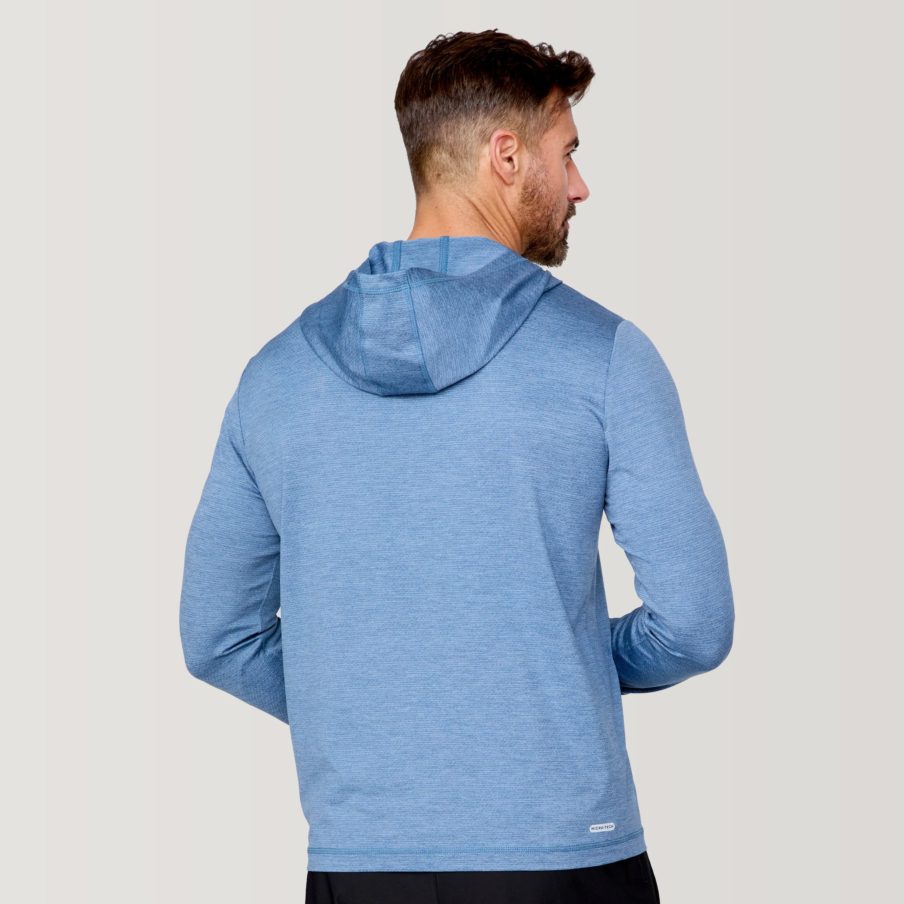Men's Textured SunFree UPF Hoodie sold by Free Country product image thumbnail 5