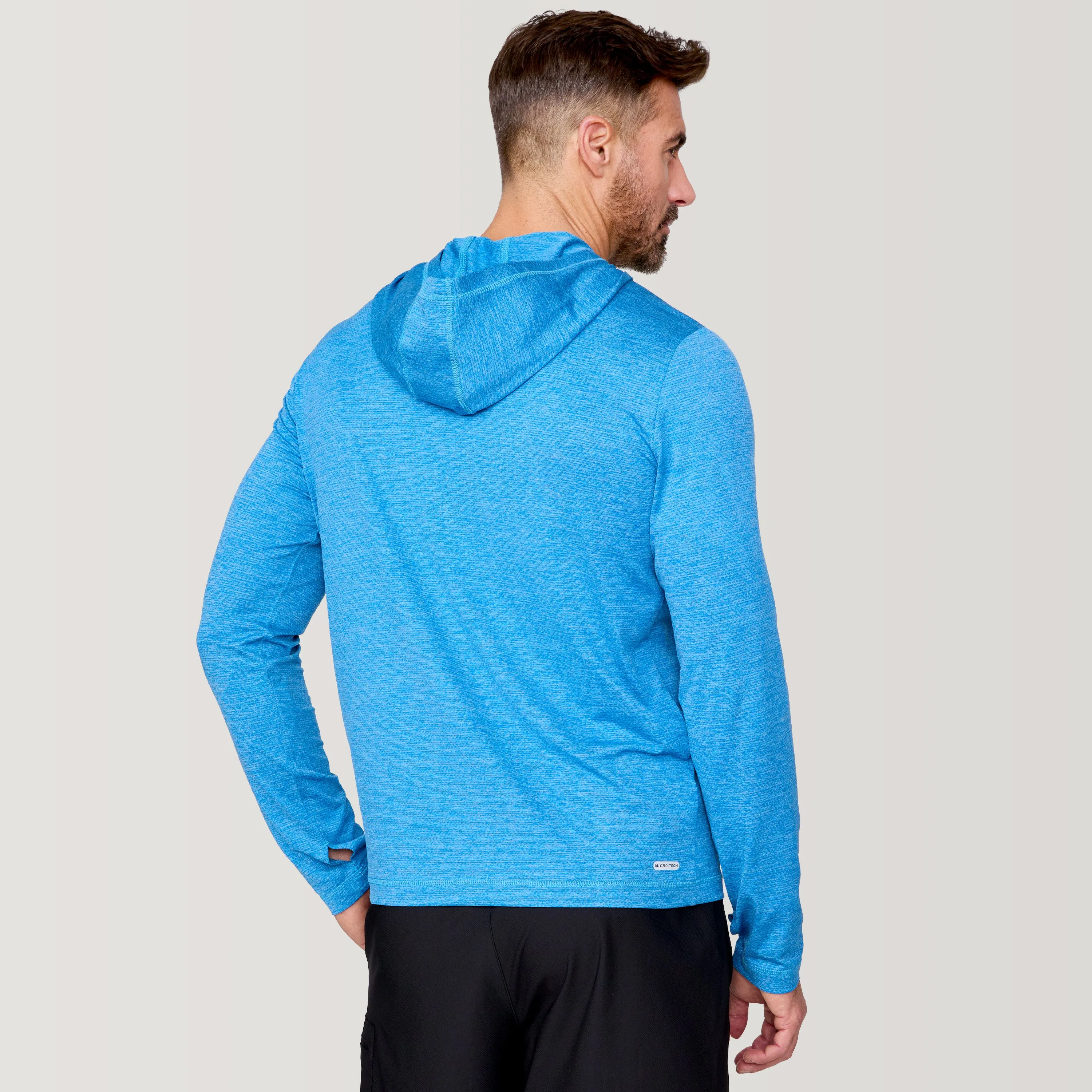 Men's Textured SunFree UPF Hoodie sold by Free Country product image thumbnail 3