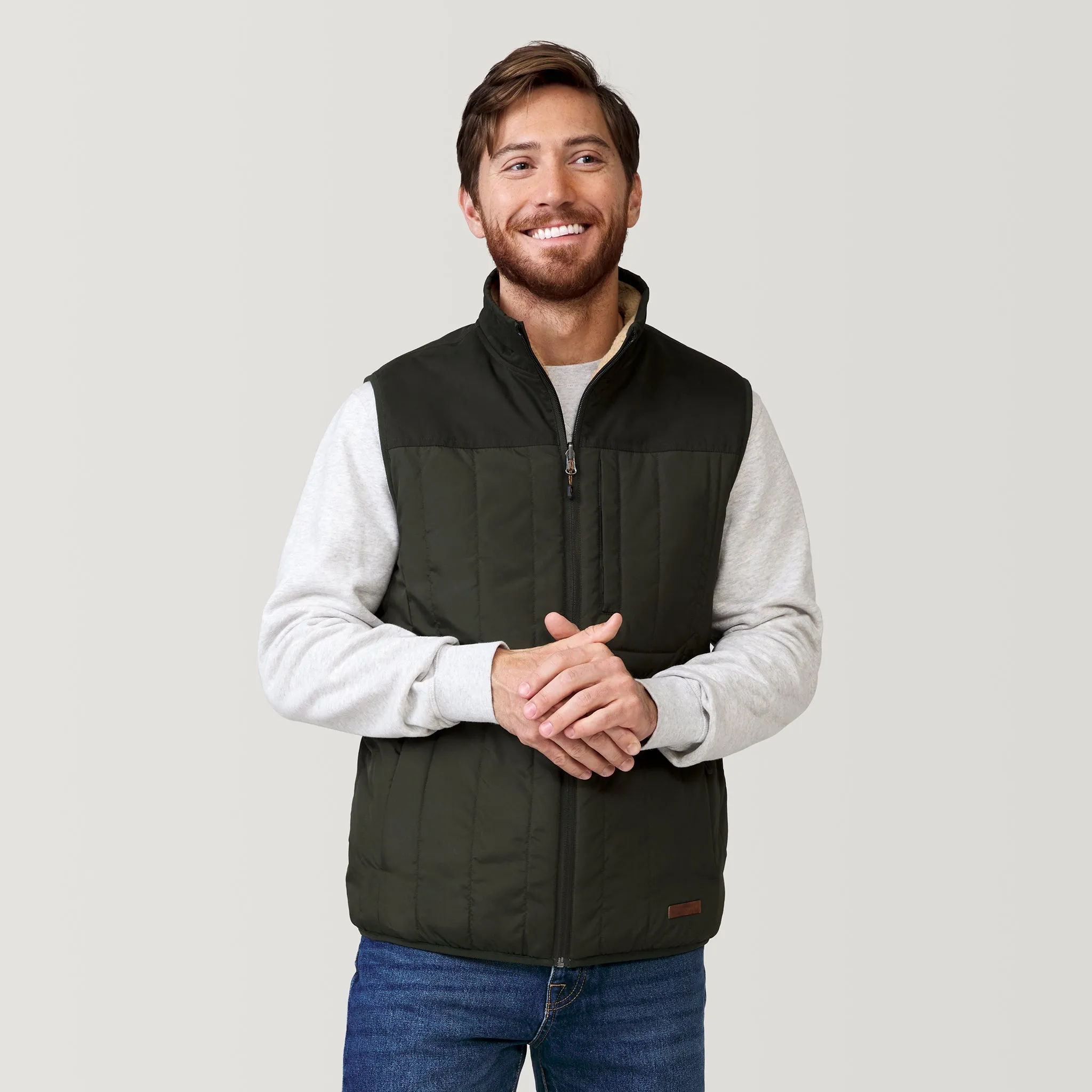 Men's FreeCycle® Alpine Reversible Vest sold by Free Country