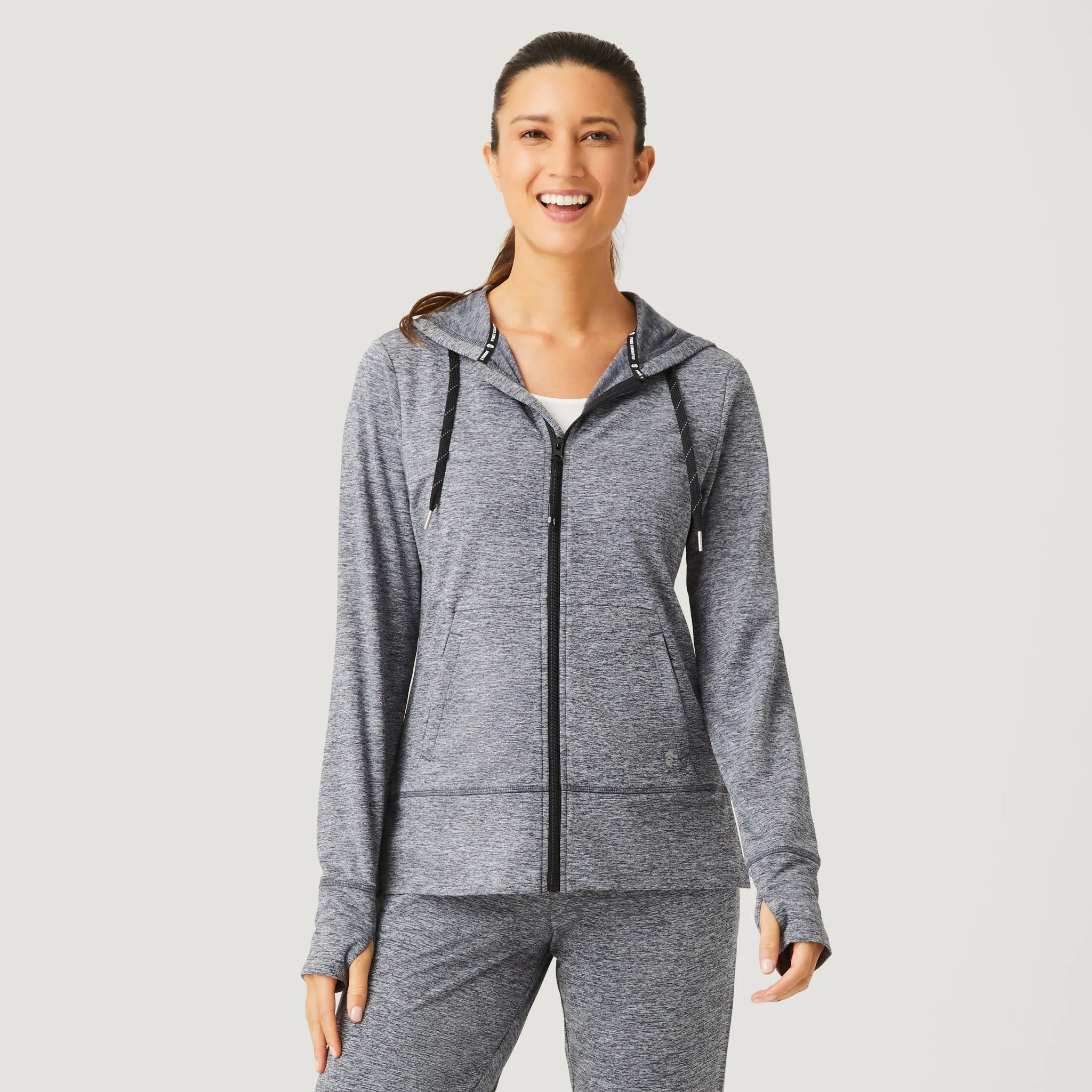 Women's Free 2 Go Out Zip Hoodie sold by Free Country product image thumbnail 4