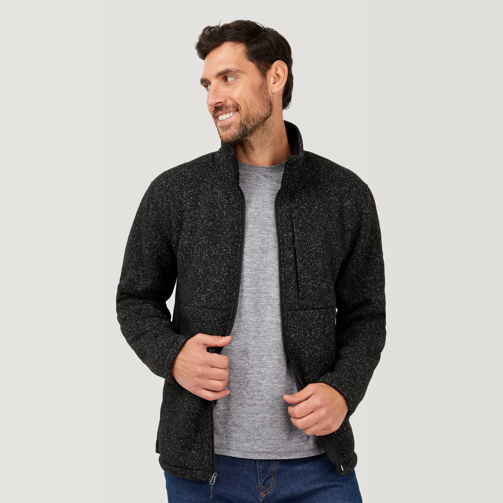 Men's Badland Mountain Fleece Jacket sold by Free Country product image thumbnail 2