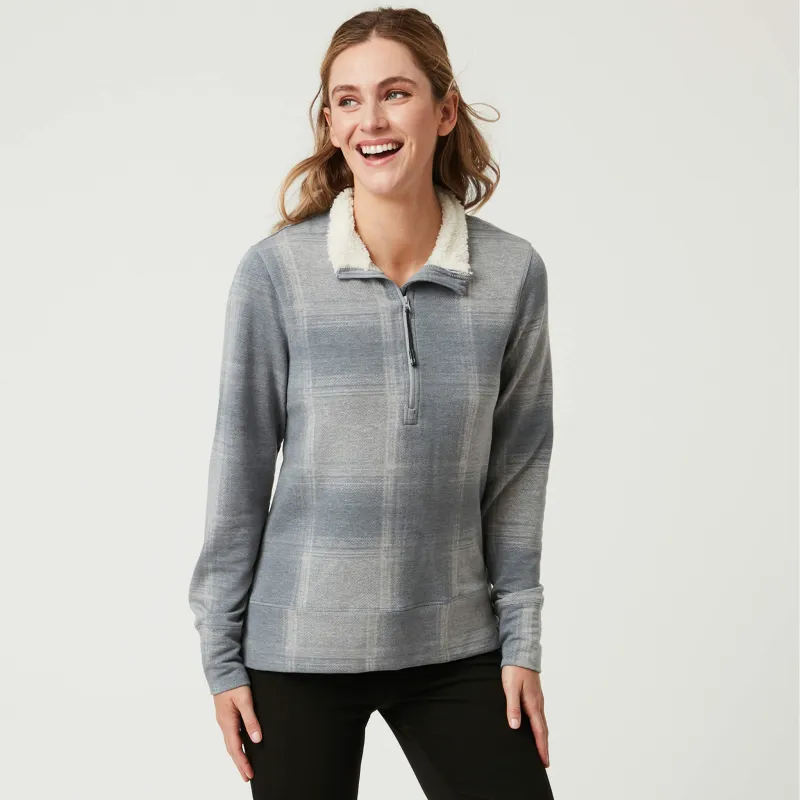Women's Luxe+ 1/2 Zip sold by Free Country