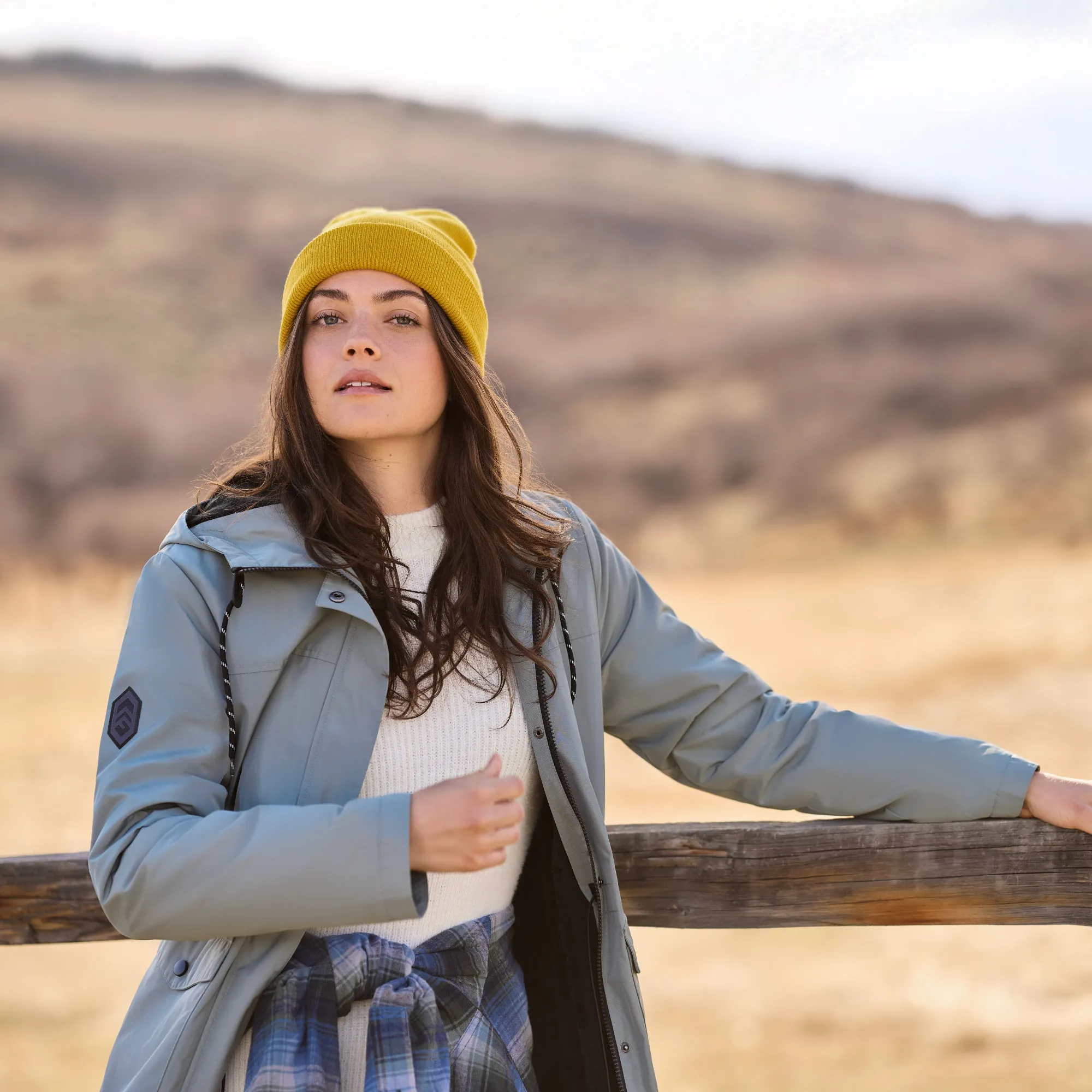 Women's Rain Away Lined Anorak Rain Jacket sold by Free Country product image thumbnail 5