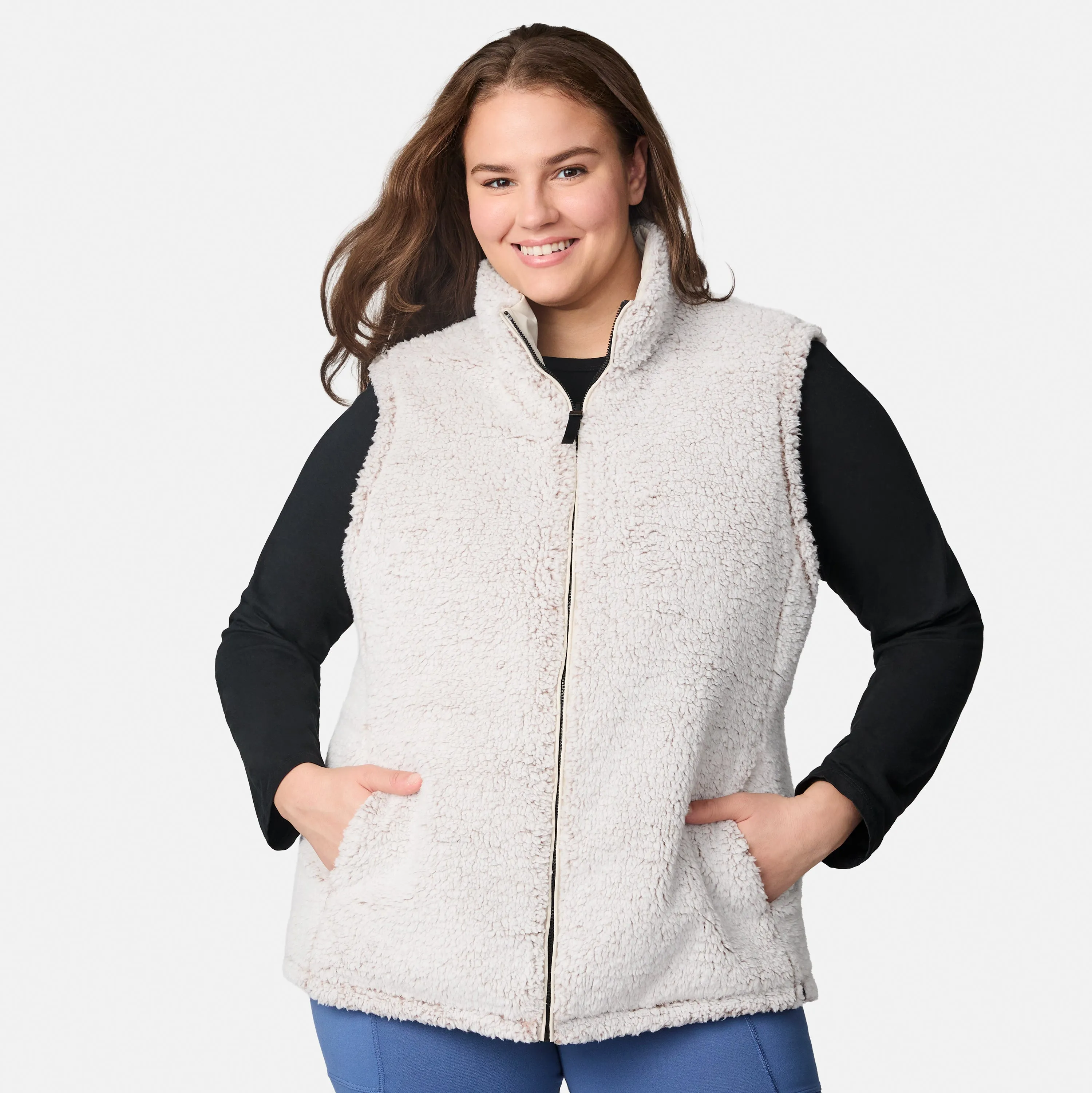 Women's Plus Size Expedition II Stratus Lite Reversible Vest sold by Free Country product image thumbnail 5