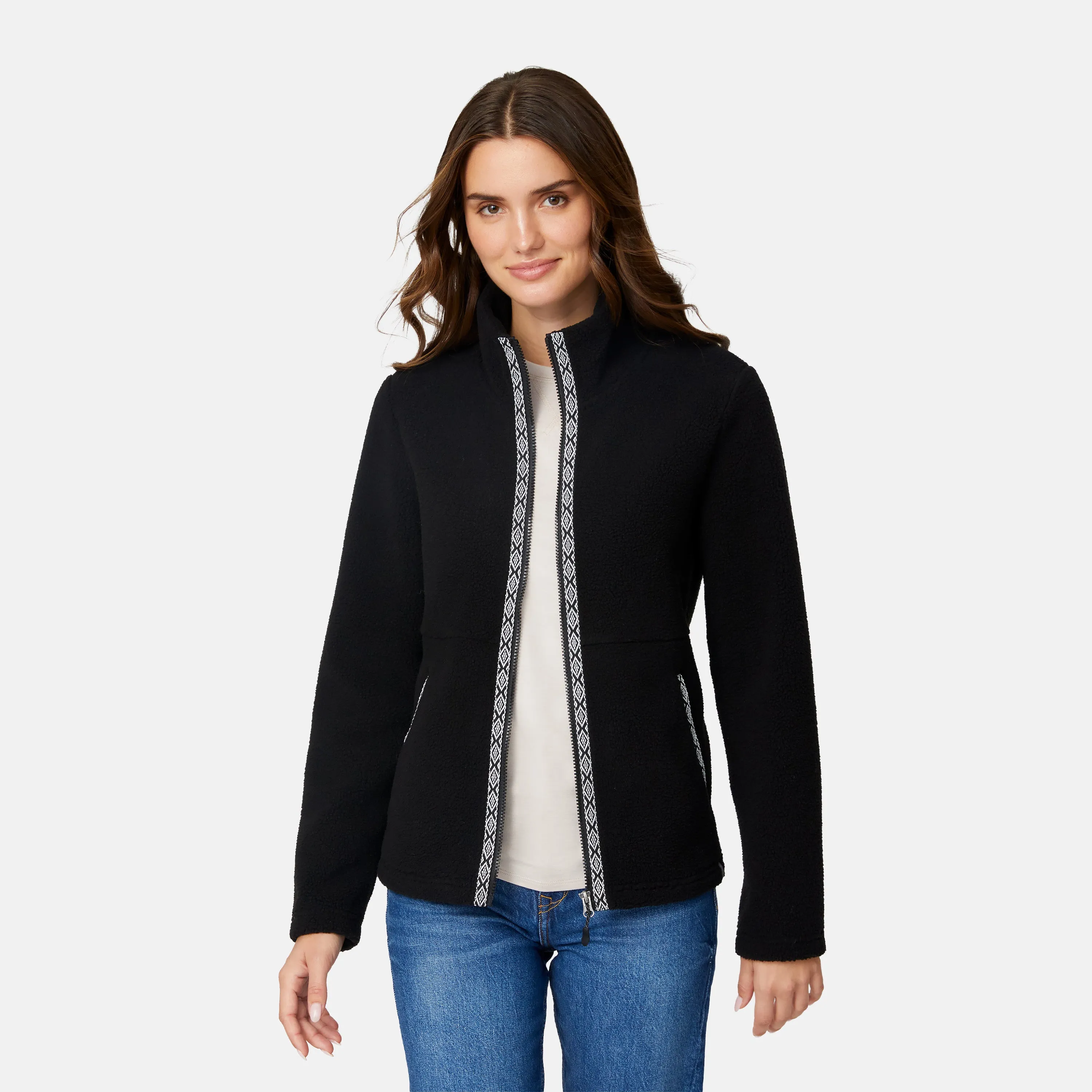 Women's Flex Sherpa Jacket sold by Free Country product image thumbnail 3