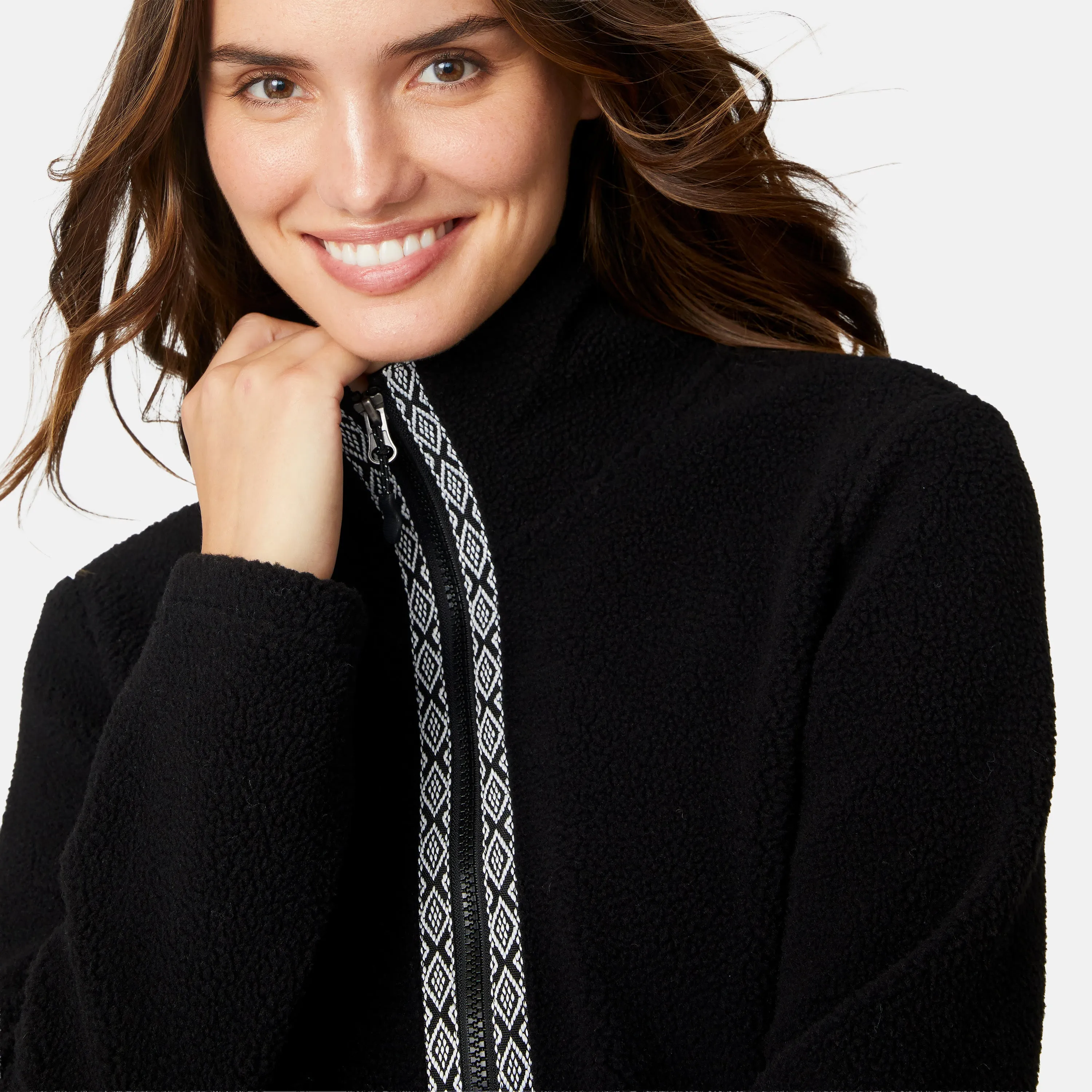 Women's Flex Sherpa Jacket sold by Free Country product image thumbnail 2