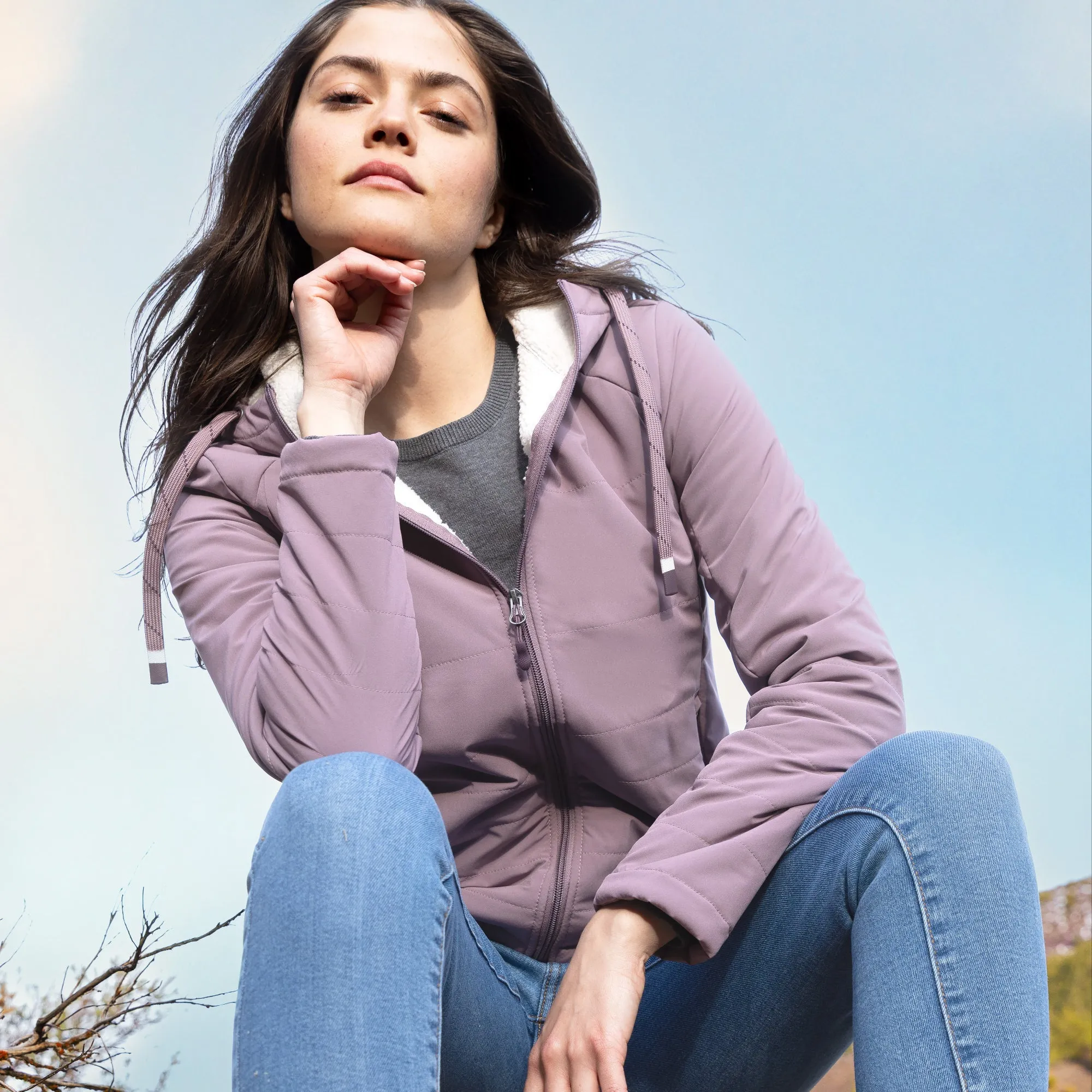 Women's AirLoft Quilted Jacket sold by Free Country product image thumbnail 5