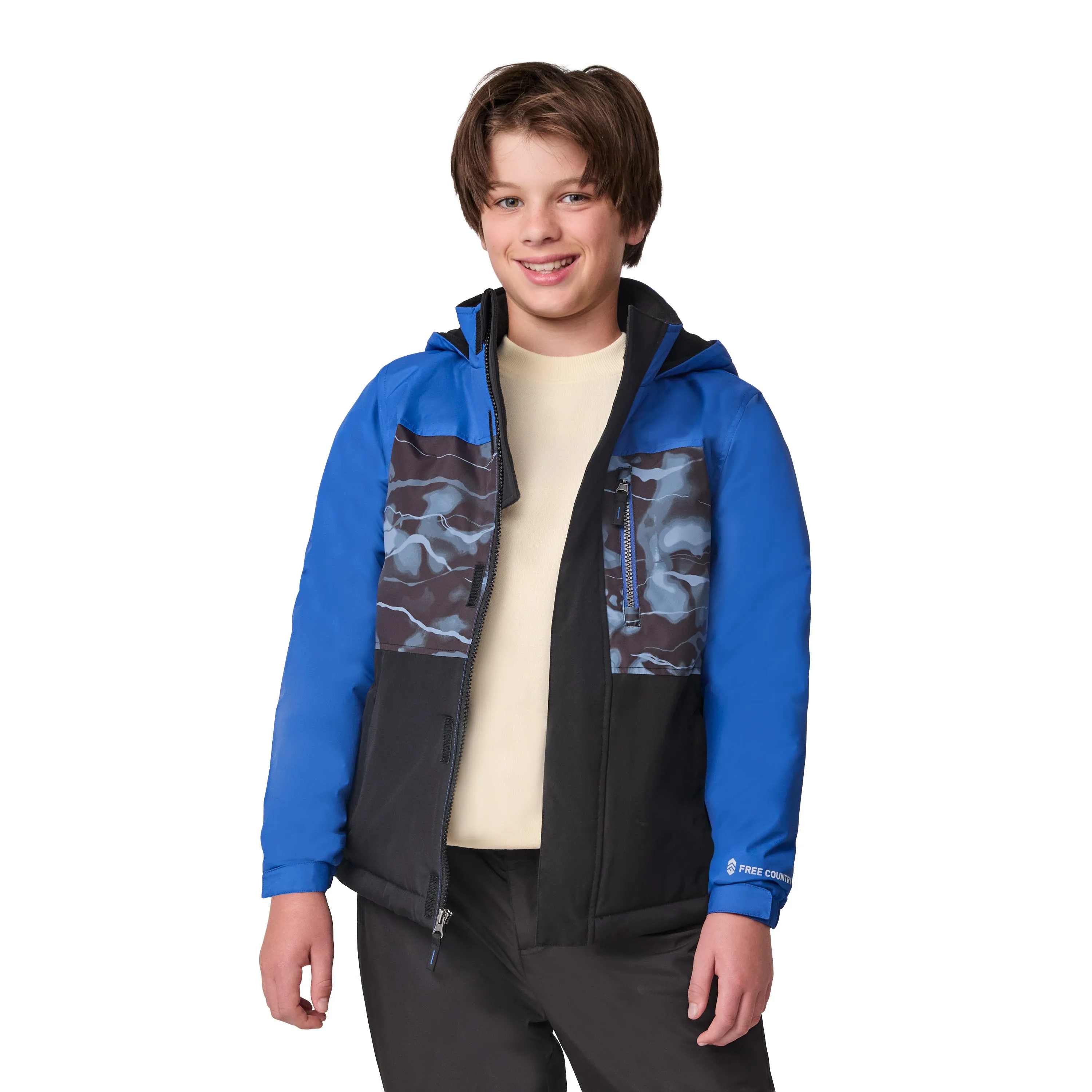 Boys' Out of Bound Boarder Jacket sold by Free Country product image thumbnail 3
