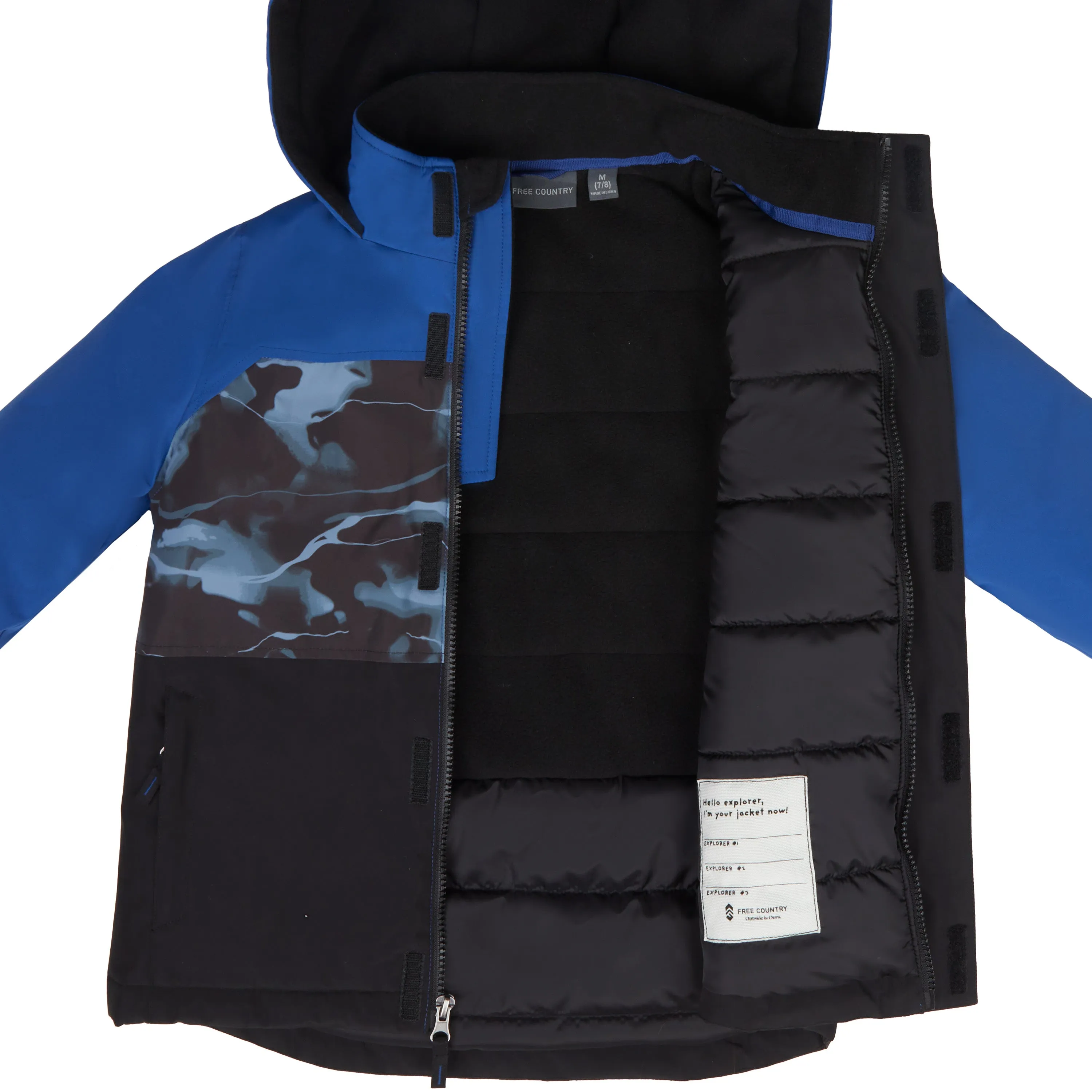 Boys' Out of Bound Boarder Jacket sold by Free Country product image thumbnail 2