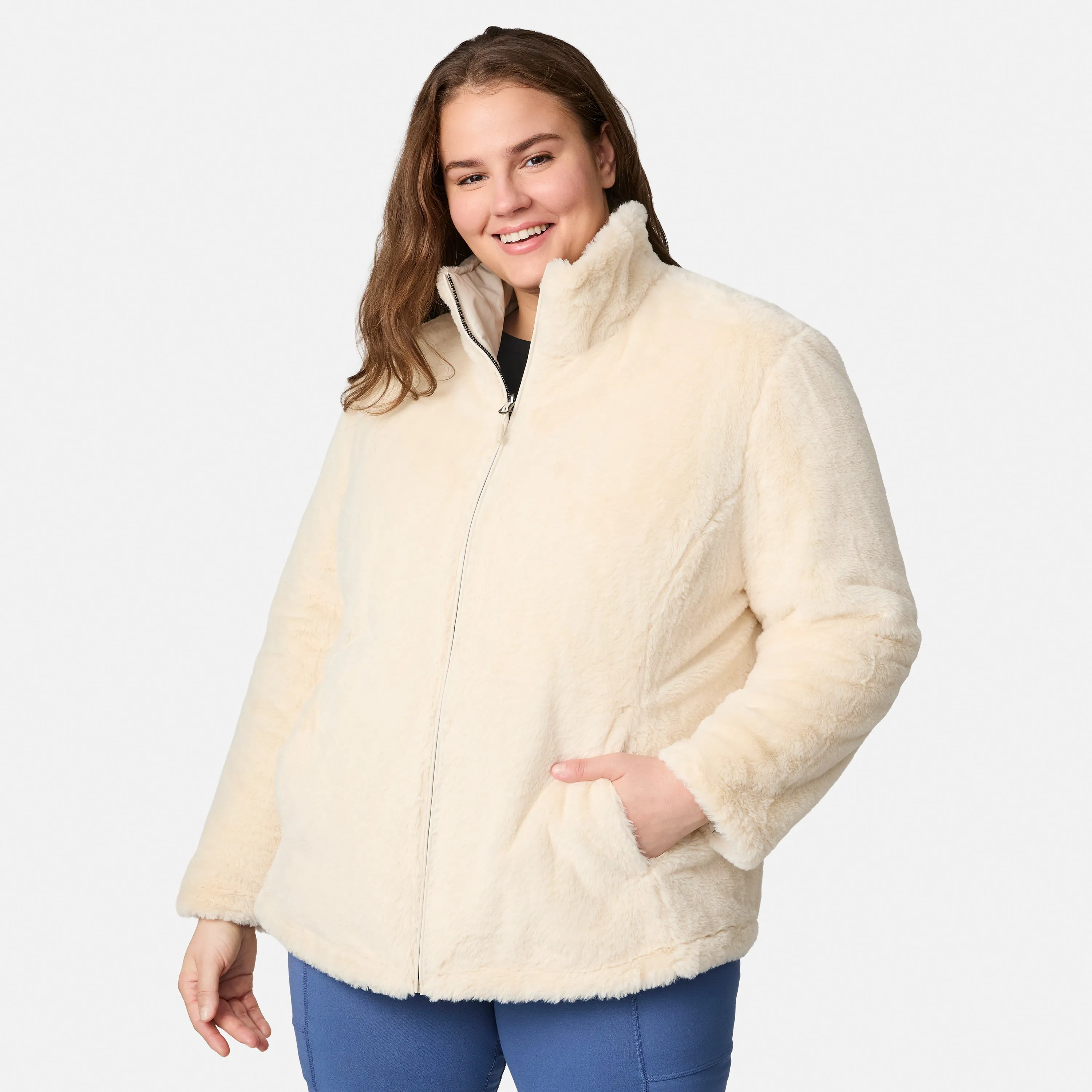Women's Plus Size Cirrus Quilted Reversible Jacket sold by Free Country product image thumbnail 5
