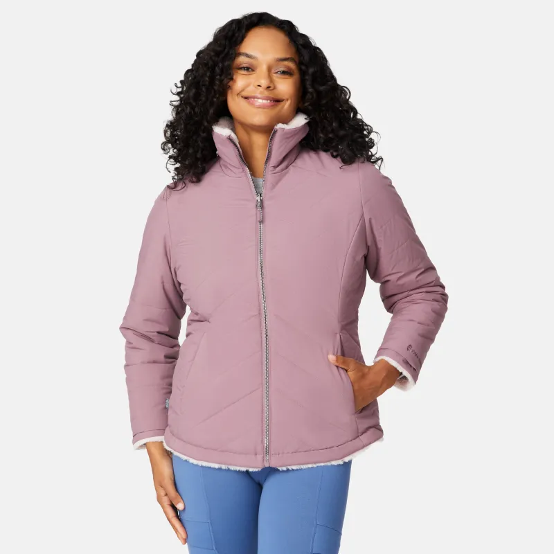 Women's Cirrus Quilted Reversible Jacket sold by Free Country