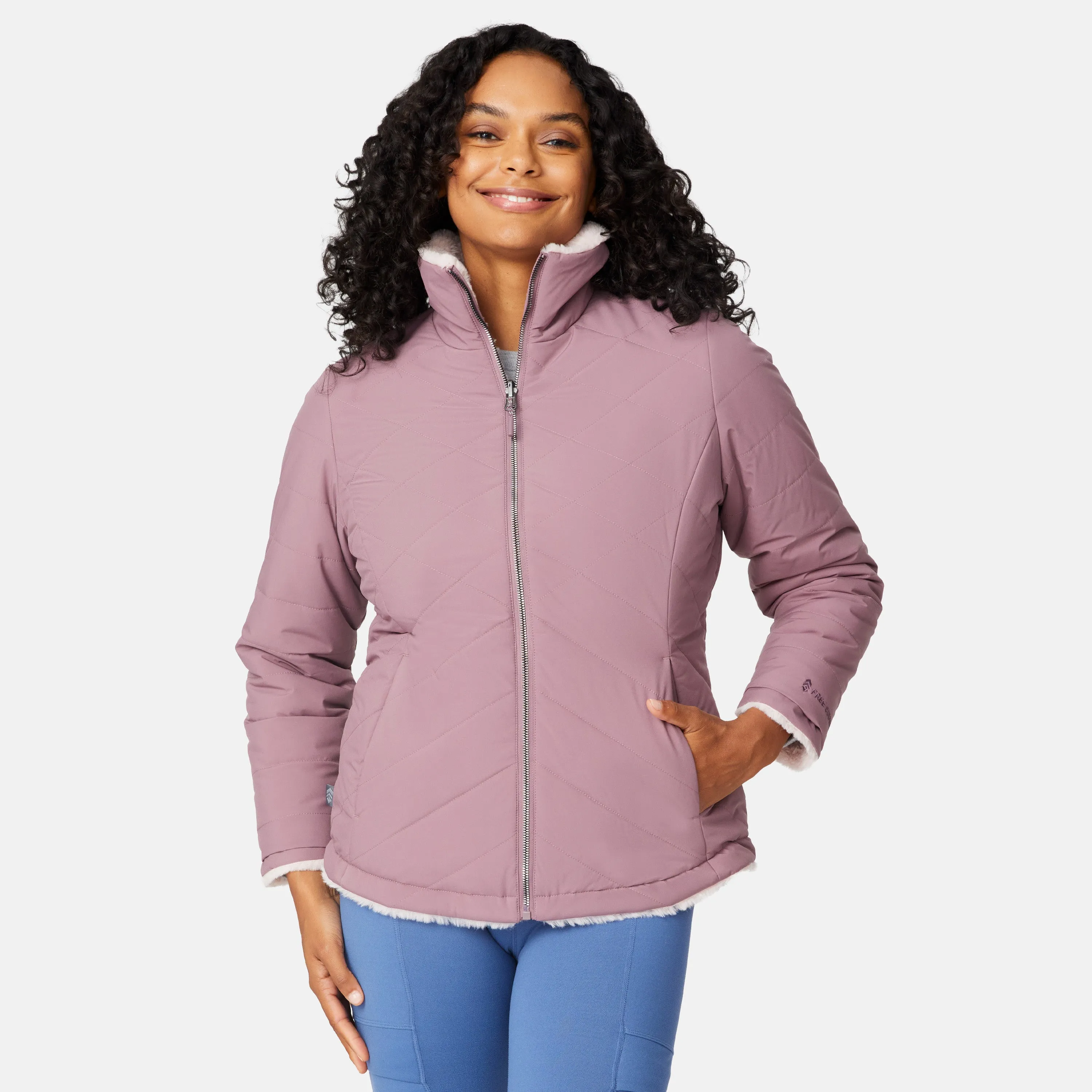 Women's Cirrus Quilted Reversible Jacket sold by Free Country