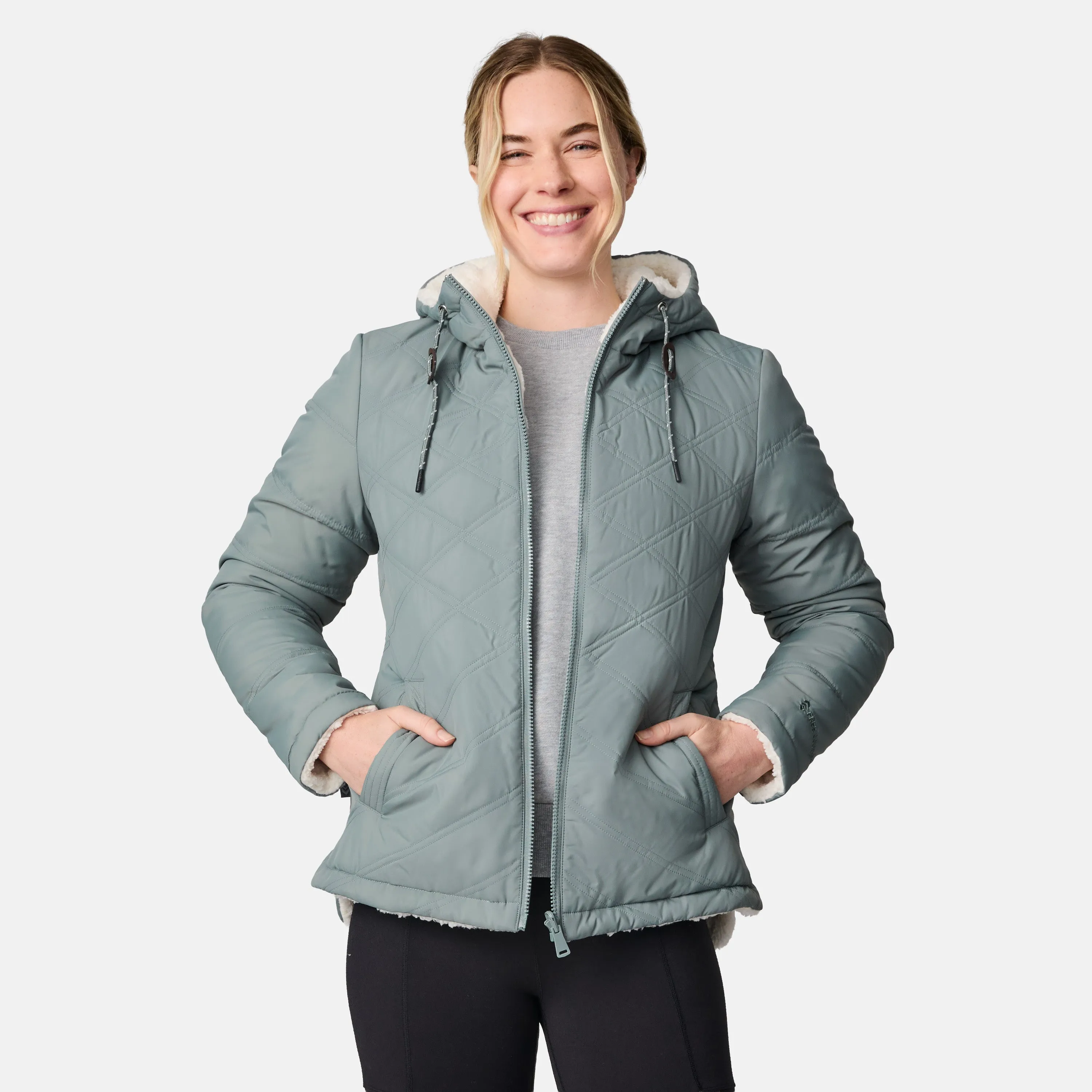 Women's Acadia Cloud Lite Reversible Jacket sold by Free Country product image thumbnail 4