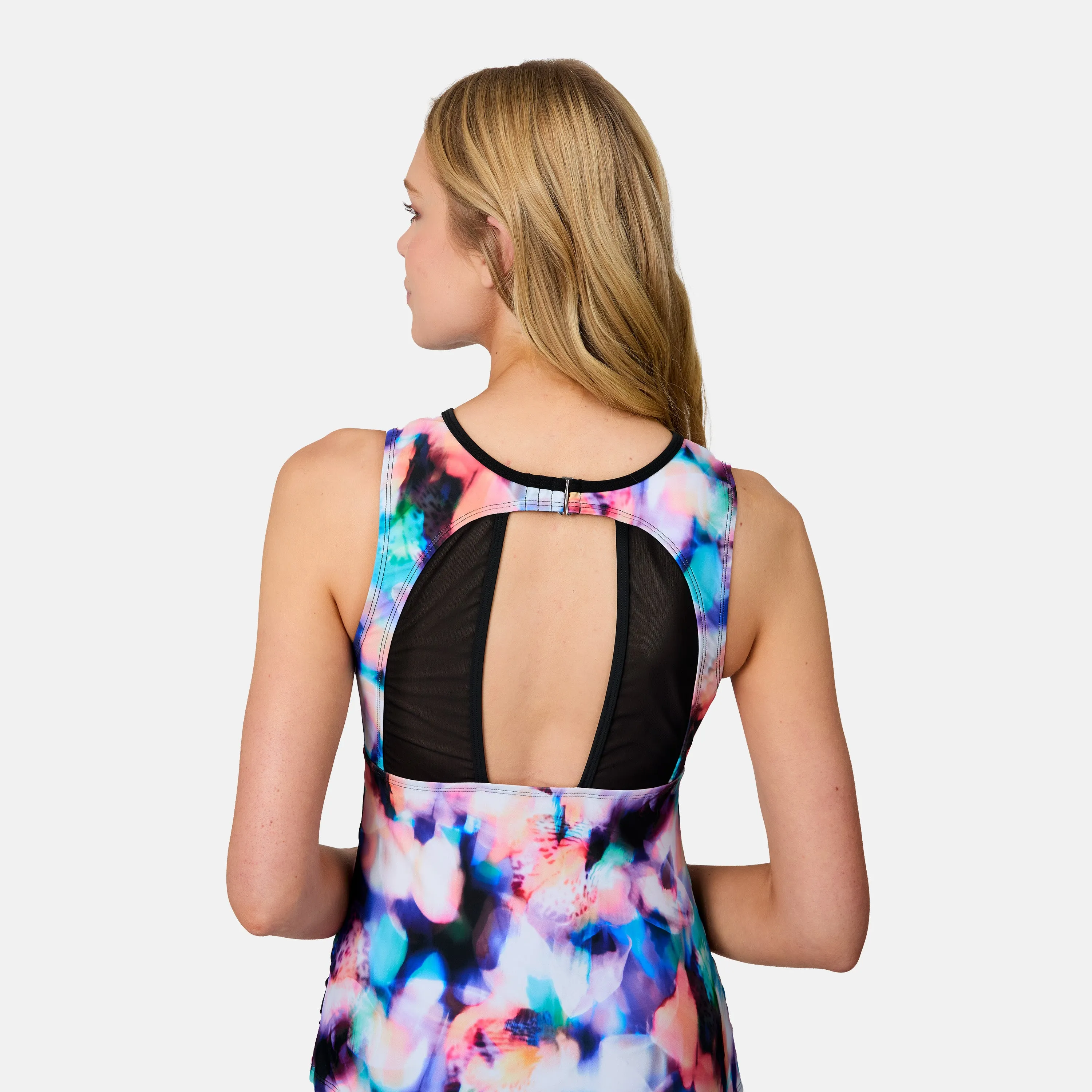 Women's Dreamy Floral Mesh V-Neck Tankini Top sold by Free Country product image thumbnail 2