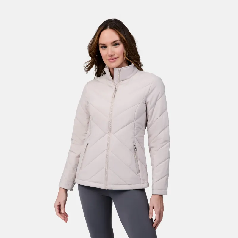 Women's Cloud Puffer Jacket made by Free Country