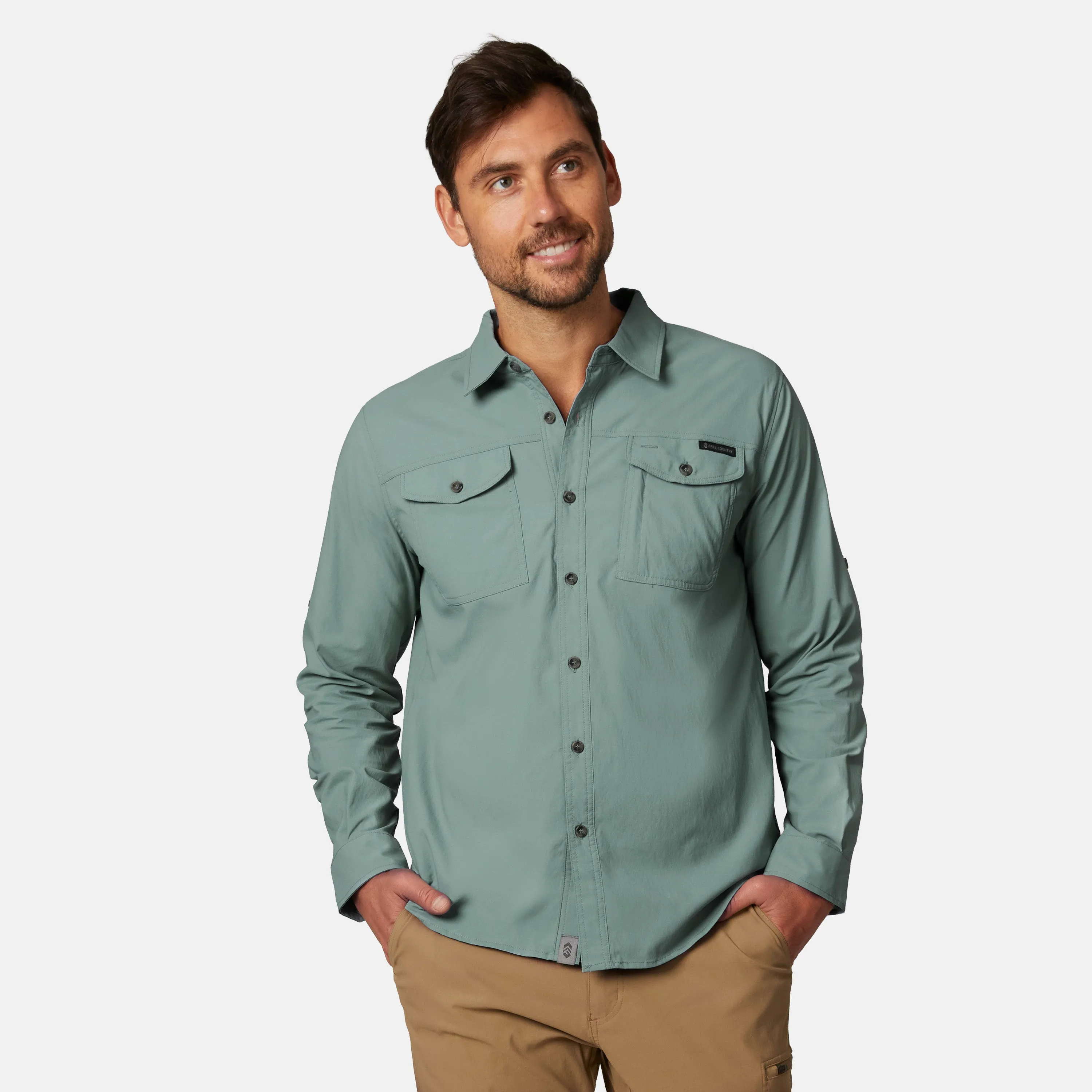 Men's Acadia Expedition Long Sleeve Shirt sold by Free Country