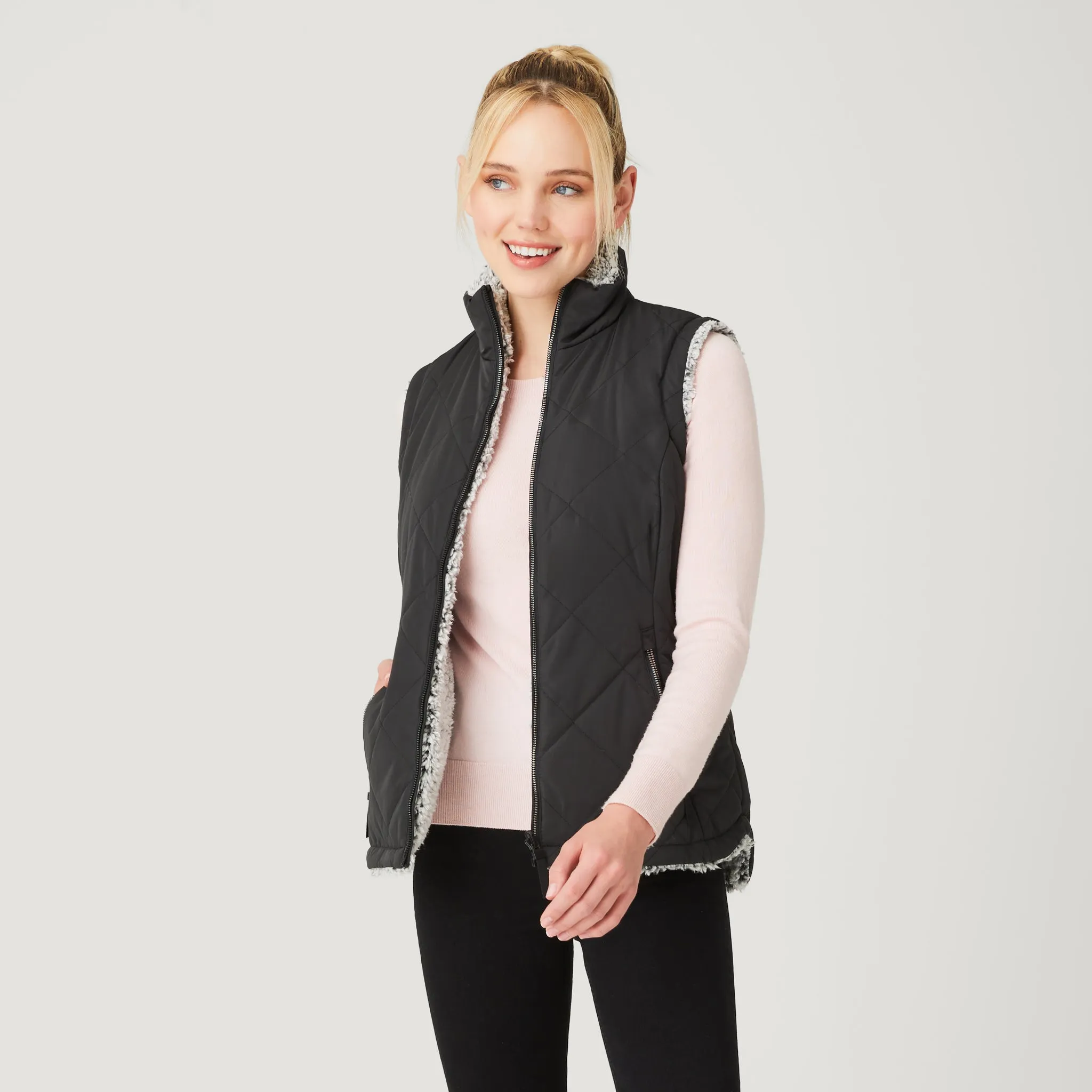 Women's Stratus Lite Reversible Vest sold by Free Country product image thumbnail 3