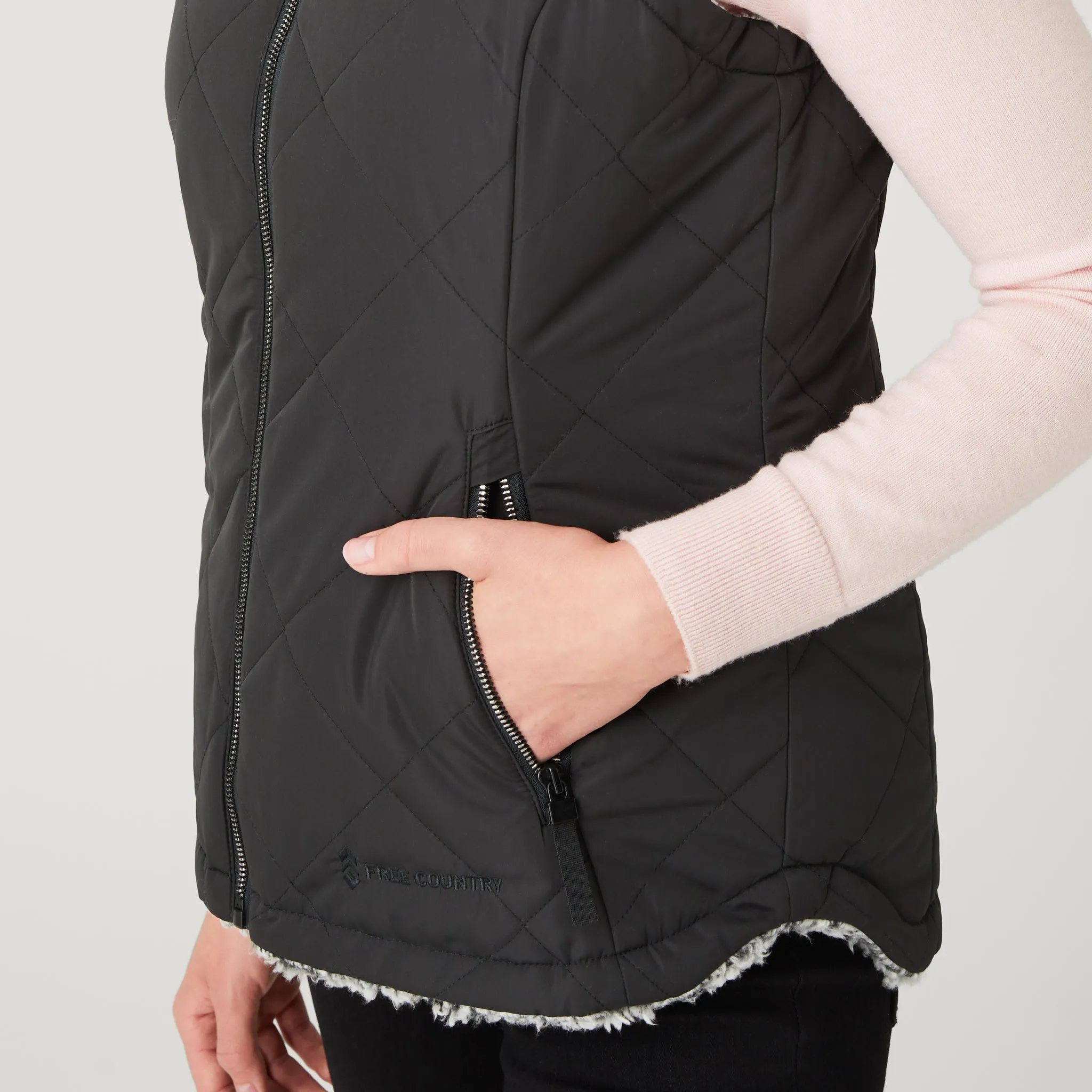 Women's Stratus Lite Reversible Vest sold by Free Country product image thumbnail 4