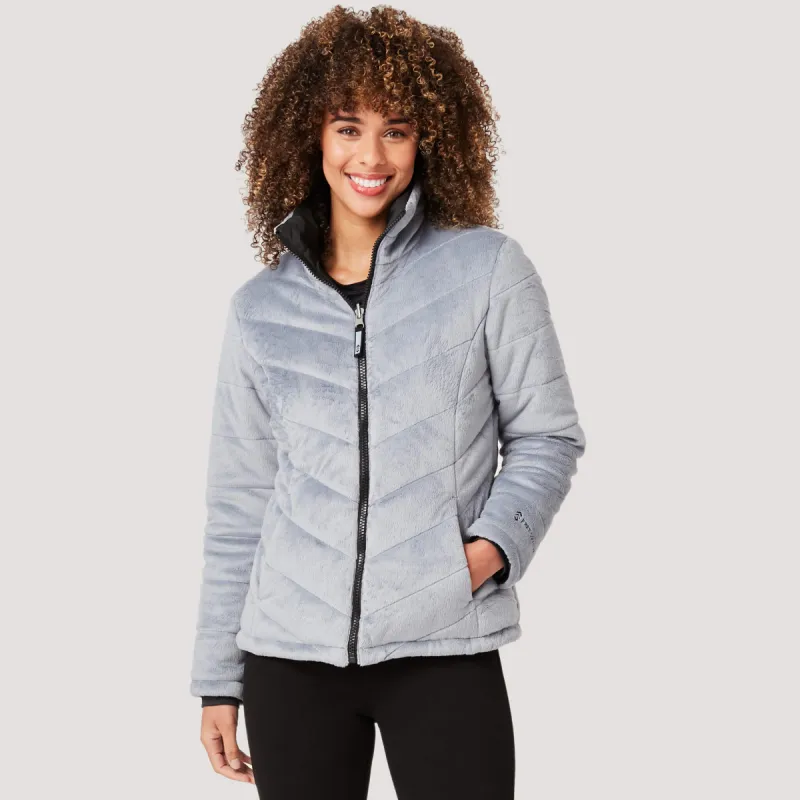 Women's Pile Puffer Reversible Jacket sold by Free Country