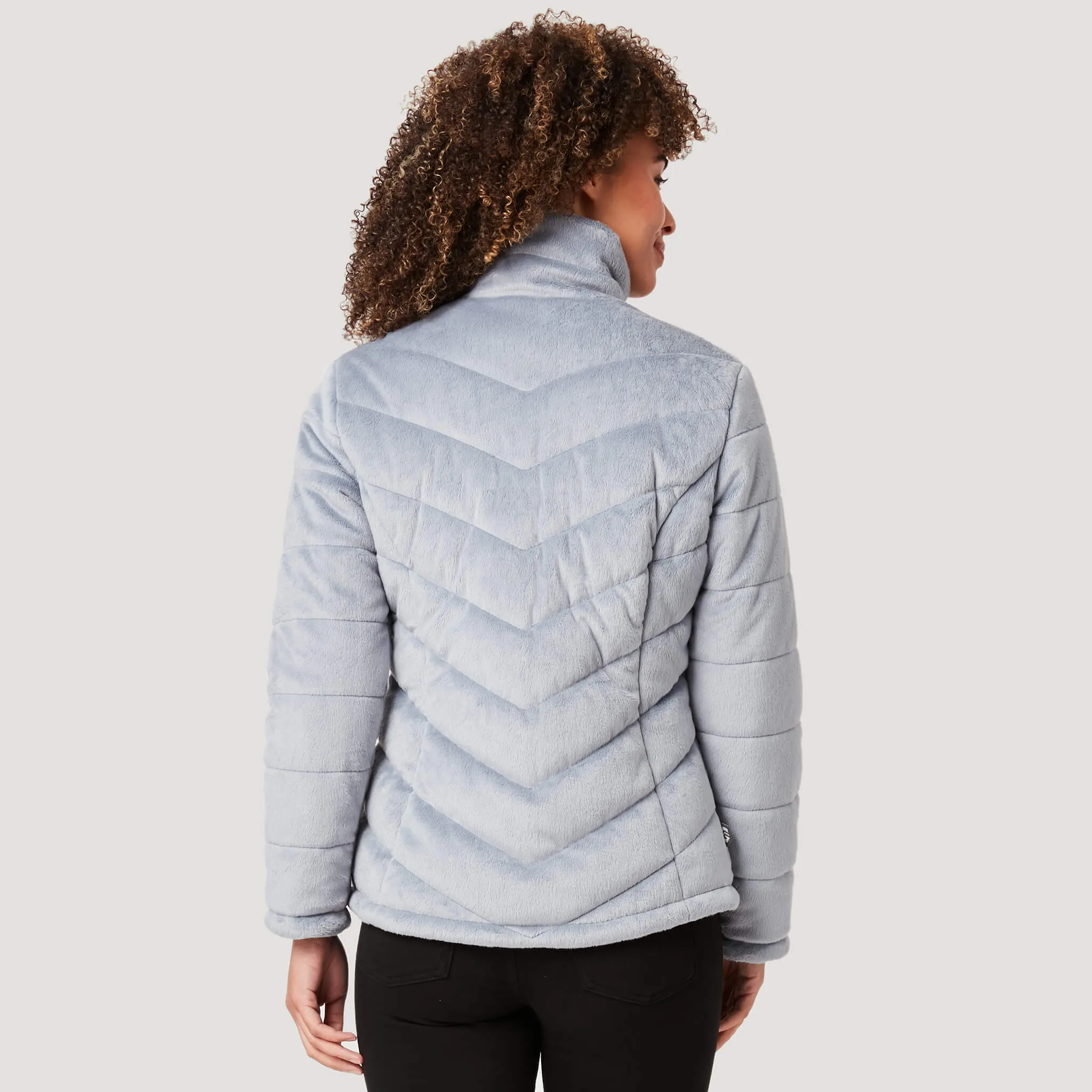 Women's Pile Puffer Reversible Jacket sold by Free Country product image thumbnail 3