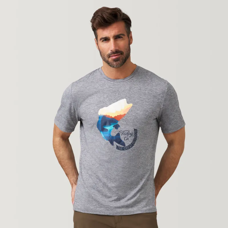 Men's Microtech® Graphic Crewneck T-Shirt sold by Free Country