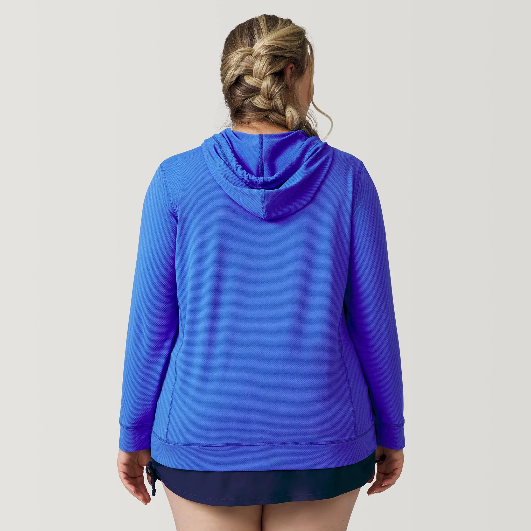 Women's Plus Size SunFree UPF Hoodie sold by Free Country product image thumbnail 3