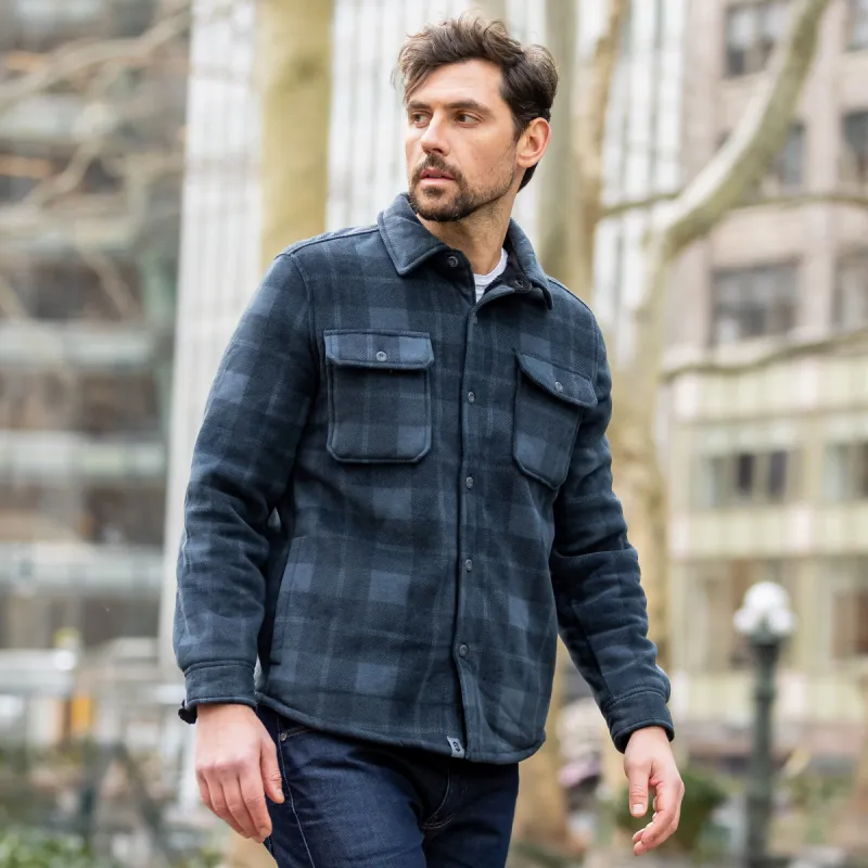 Men's Chill Out Fleece Shirt Jacket sold by Free Country