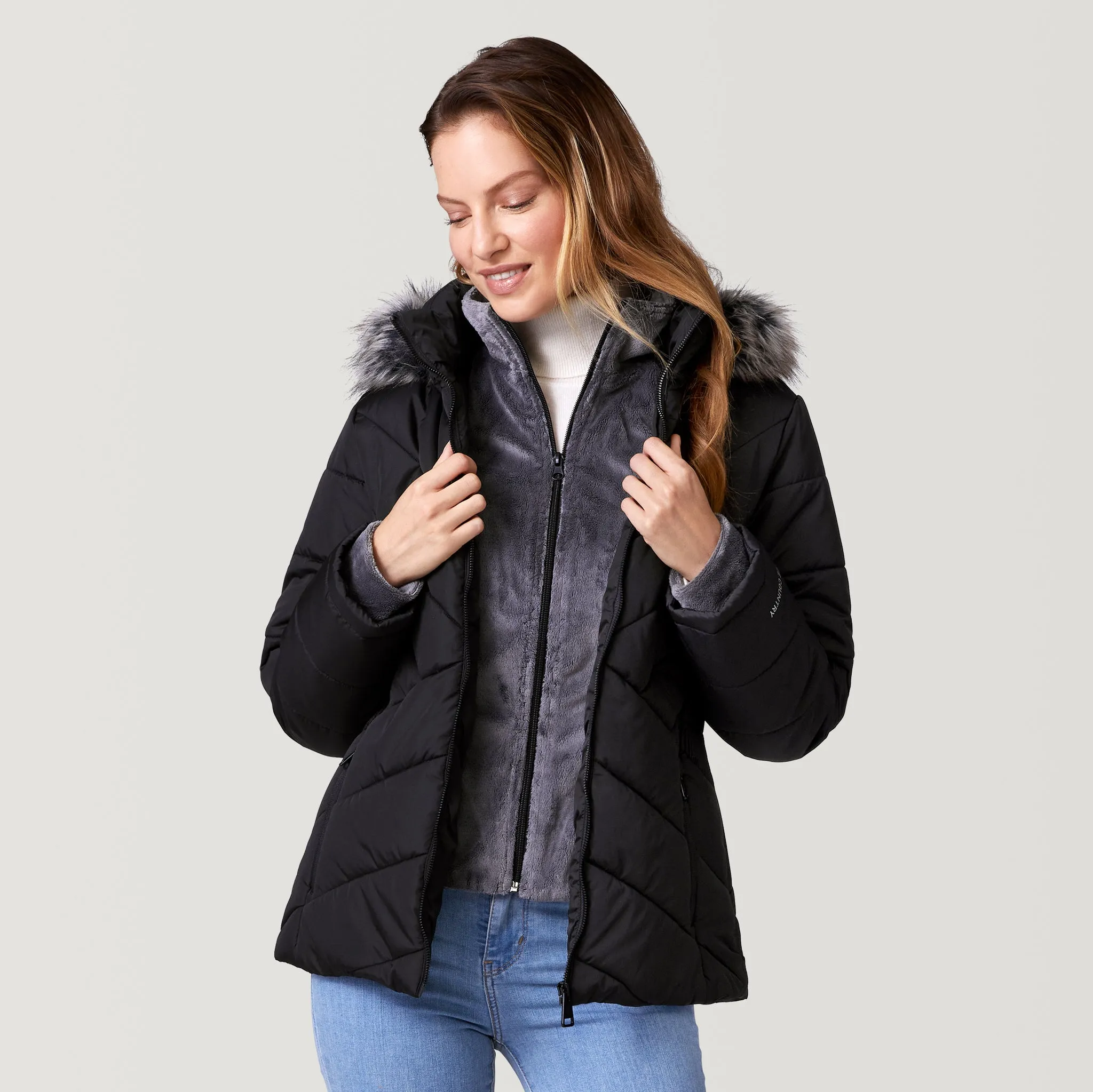 Women's Brisk II Parka Jacket sold by Free Country product image thumbnail 5