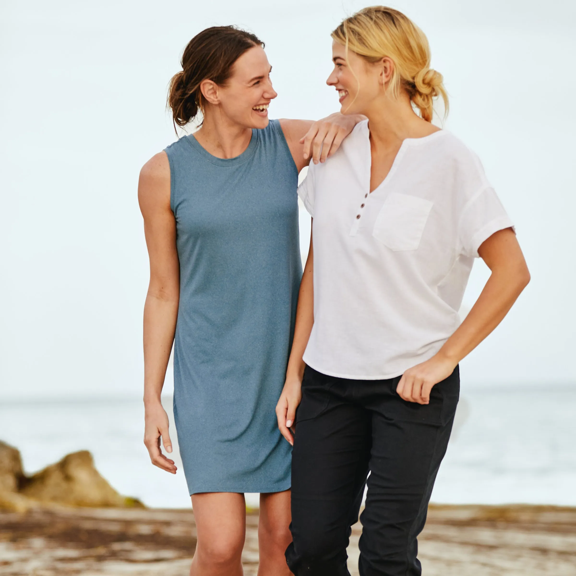 Women's Microtech® Chill B Cool Tank Dress with Built-in Bra sold by Free Country product image thumbnail 2