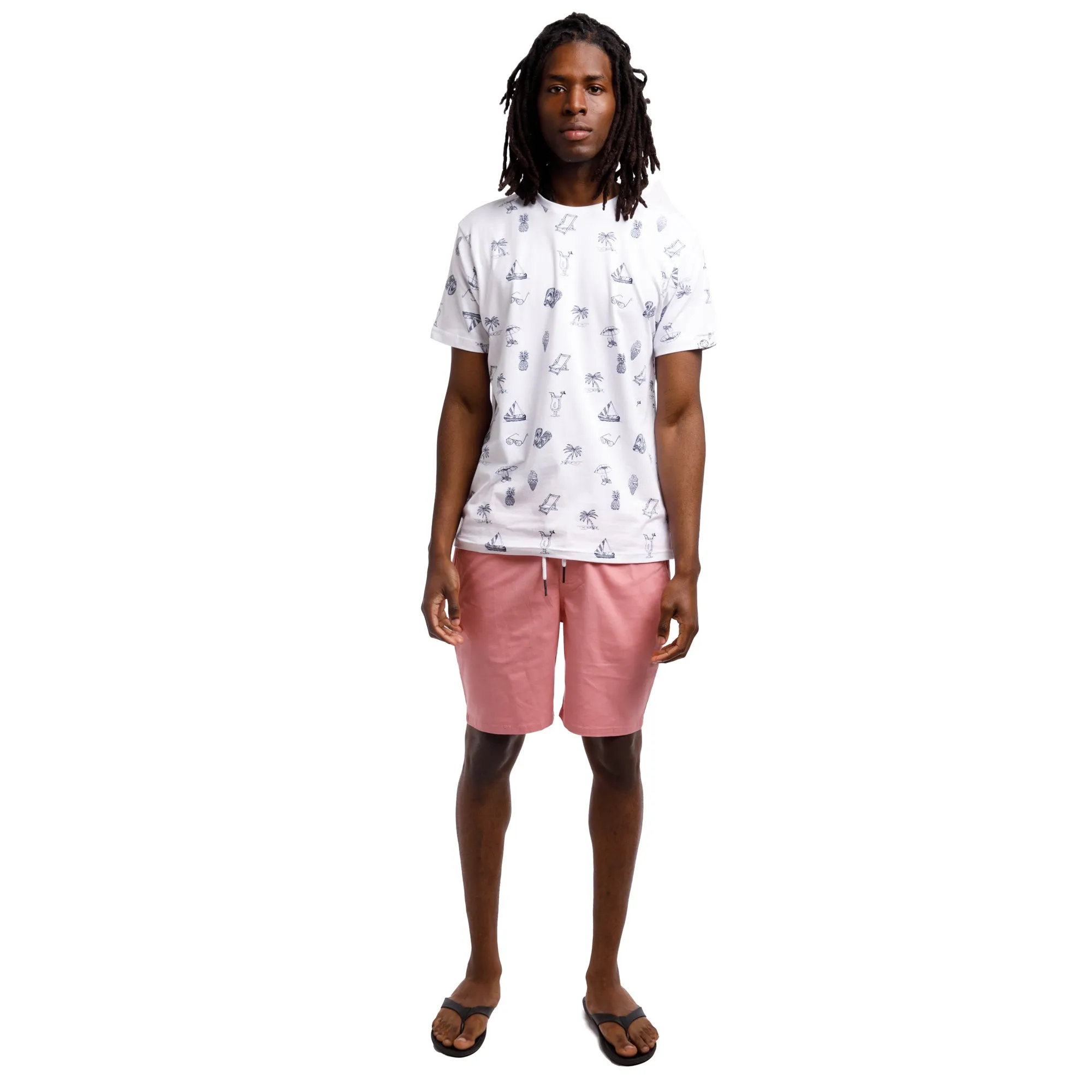 Super Soft Short Sleeve Printed Crew Neck | Gone To The Beach sold by Free Planet product image thumbnail 5